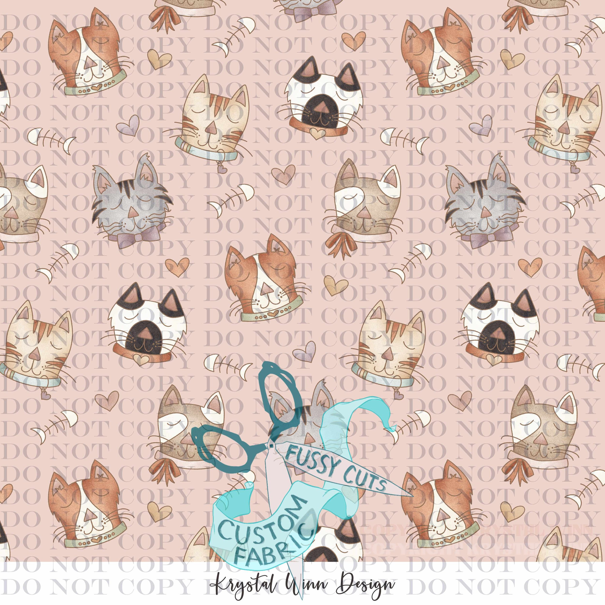 Kitty Love Cat Faces Baby Pink.jpg