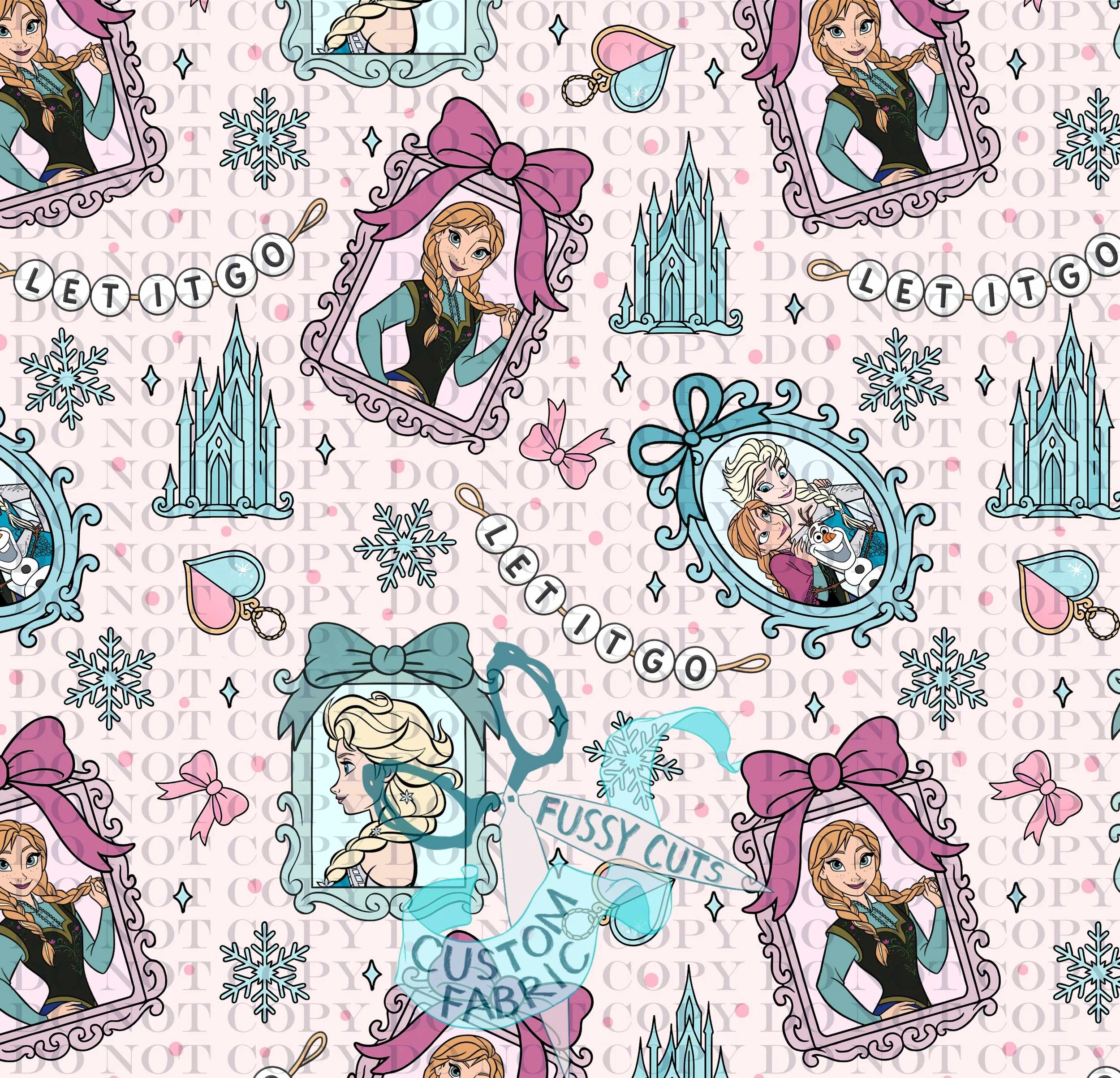 Anna and Elsa - Whimsy Wave Framed Princess Collection
