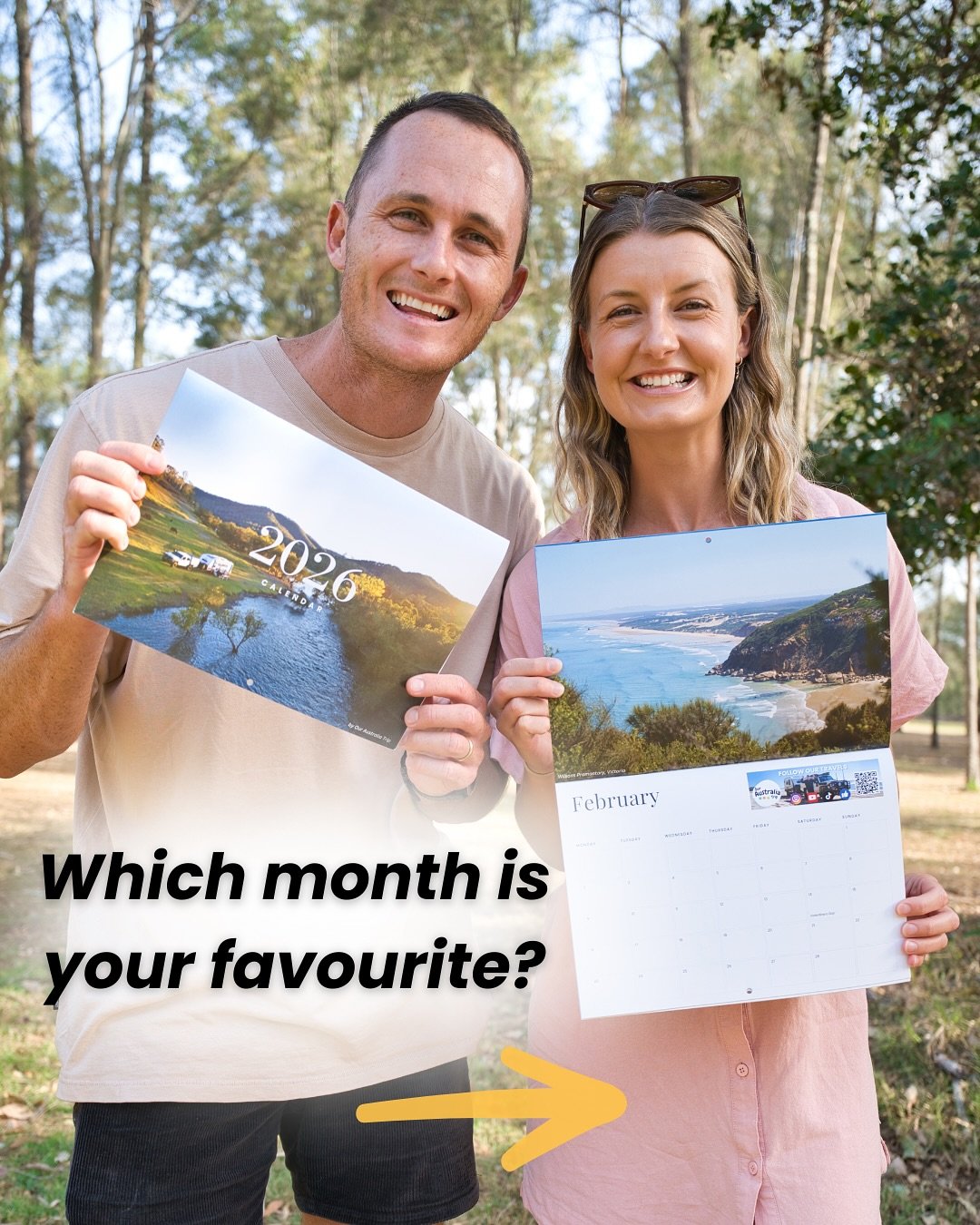 Which month&rsquo;s picture is your favourite?! 🤩

Our 2026 wall calendars are live now (limited run). 

Grab yours while they&rsquo;re in stock - link in bio 📆