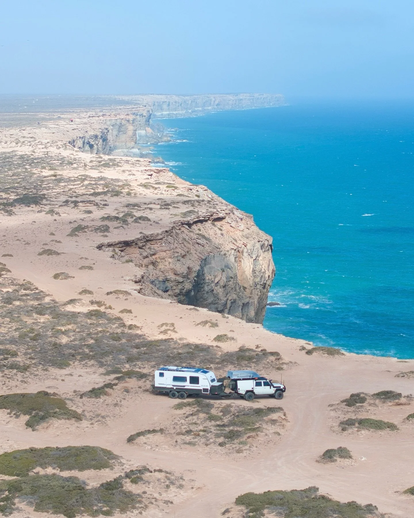One of the most insane places in Australia 🤯

📍Bunda Cliffs on the Great Australian Bight, SA.

This is truly one of those spots that needs to be seen to be believed. It feels like you&rsquo;re on the edge of the Earth and in the middle of nowhere&