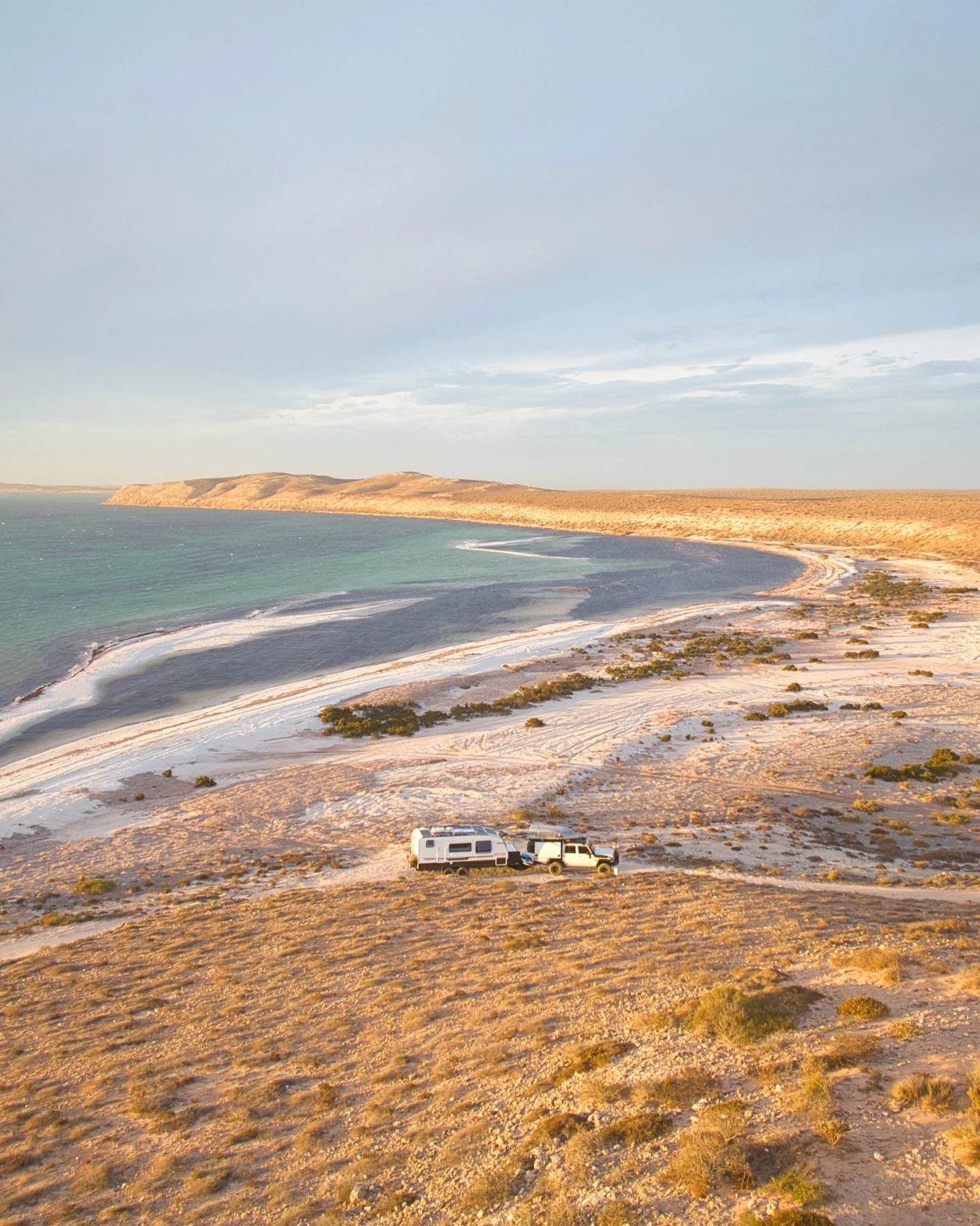 Shark Bay council why are you doing us dirty?! 🤣

We wish we could stay longer at this camp but you&rsquo;re only allowed to book in for one night! There are a few camps along the coast here that all have the same one night only policy, and you&rsqu