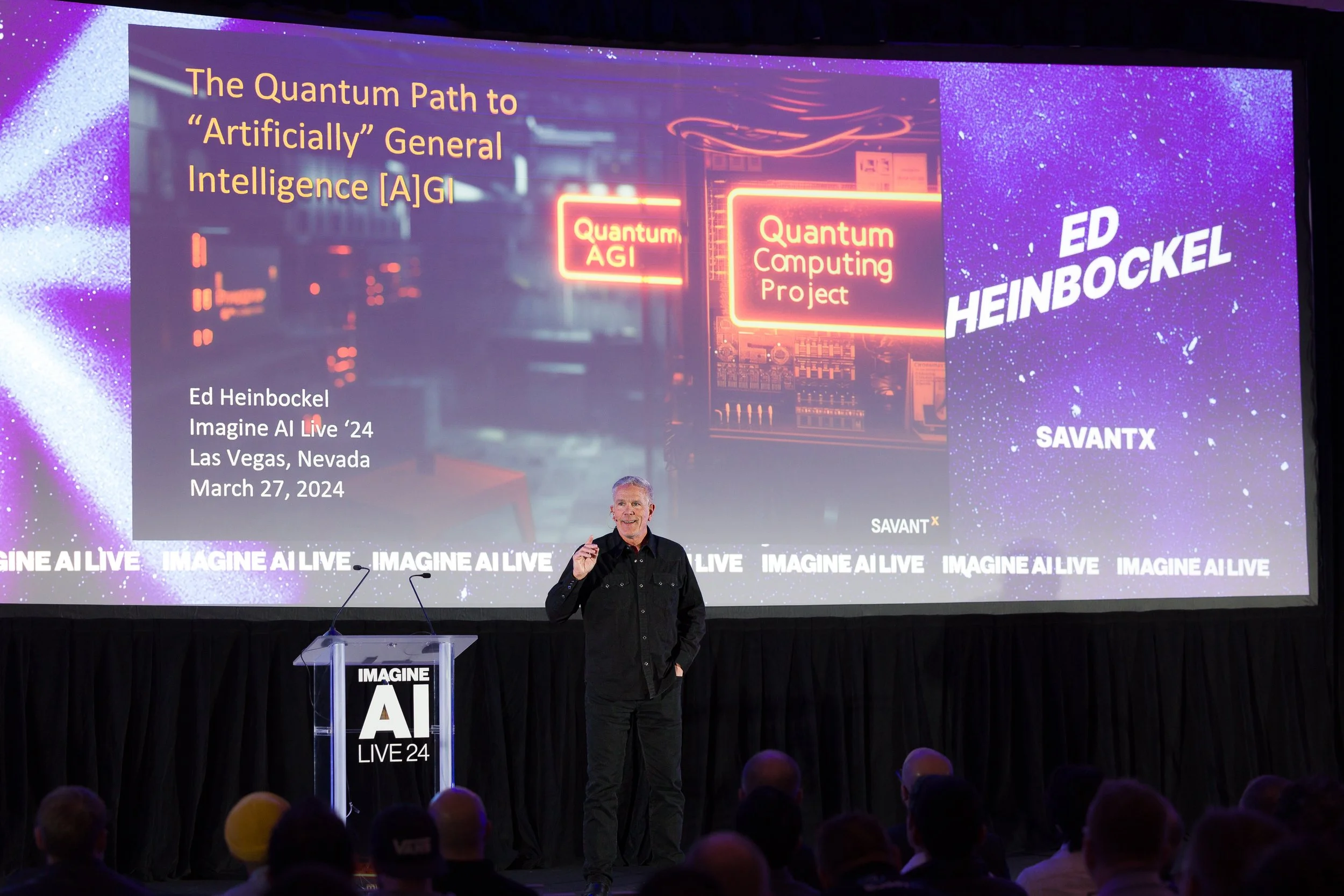 Day 1 - Ed Heinbockel from SavantX on The Quantum Path to AGI