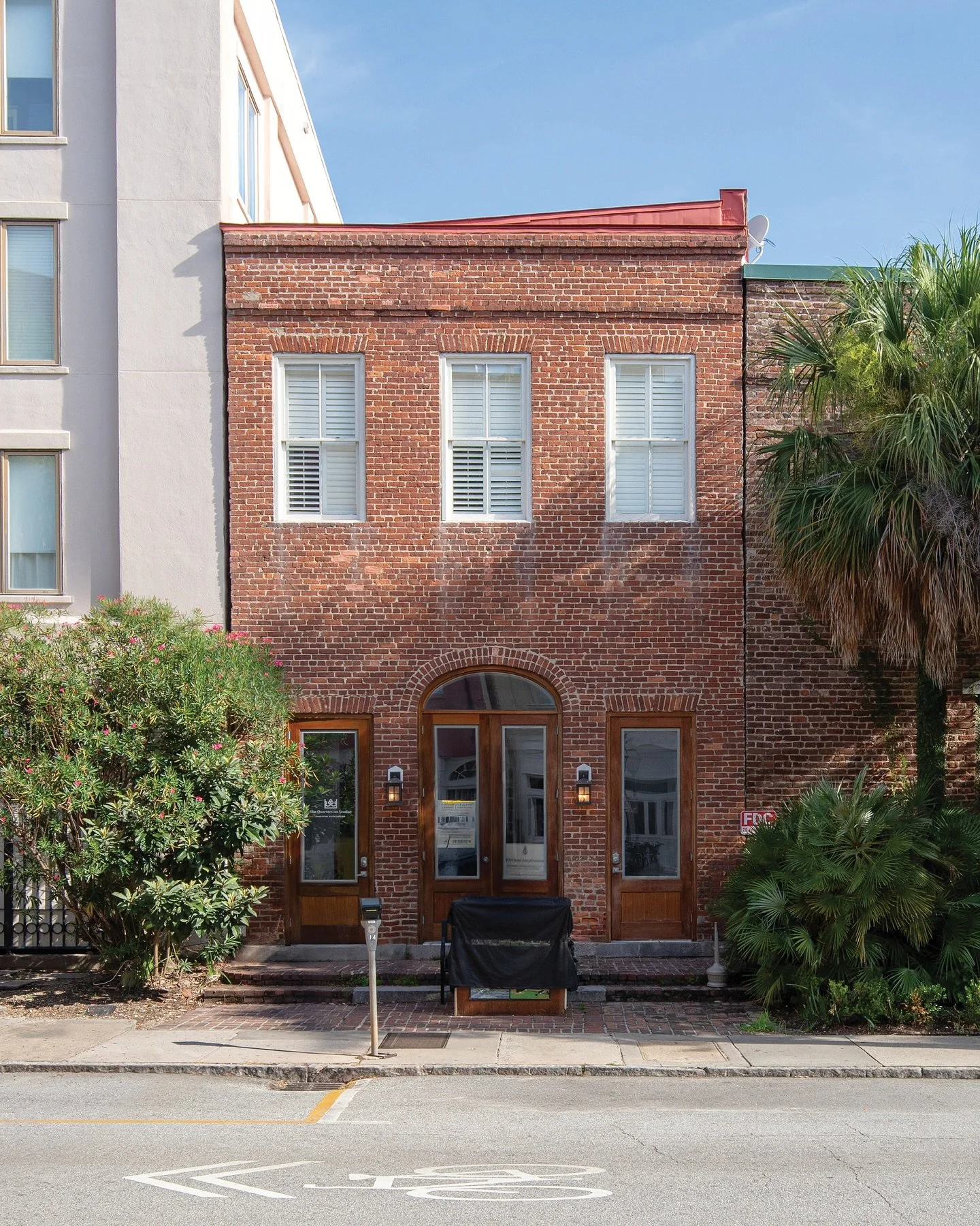 It&rsquo;s hard to imagine this now peaceful street being targeted by then state-of-the-art U.S. weaponry.  To paint the picture, typical field cannons back then were shooting 12-20 pounders. The shells flying into Charleston were 200 pounders, some 