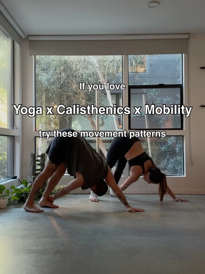 Yoga x Calisthenics x Mobility Challenge [V9]

A Miami x San Diego edition of this series. Just spent the week with @tatianagyoga and it reminded me how important it is to have good people in your life. People that are foundationally there to uplift 