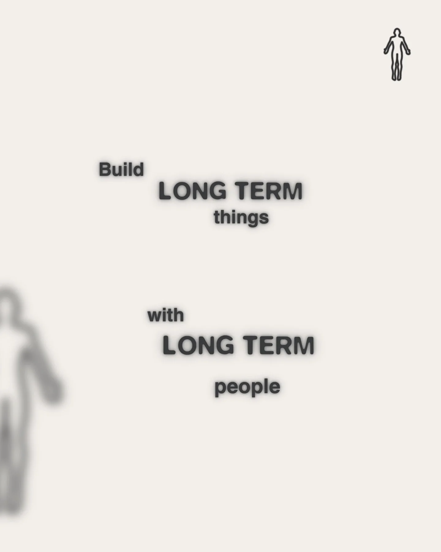 Life is meant to be shared and cherished. 
So keep the ones you love close. 

There&rsquo;s an African Proverb that says, 

&ldquo;If you want to go fast, go alone. If you want to go far, go together.&rdquo;

and that&rsquo;s been a big meditation la