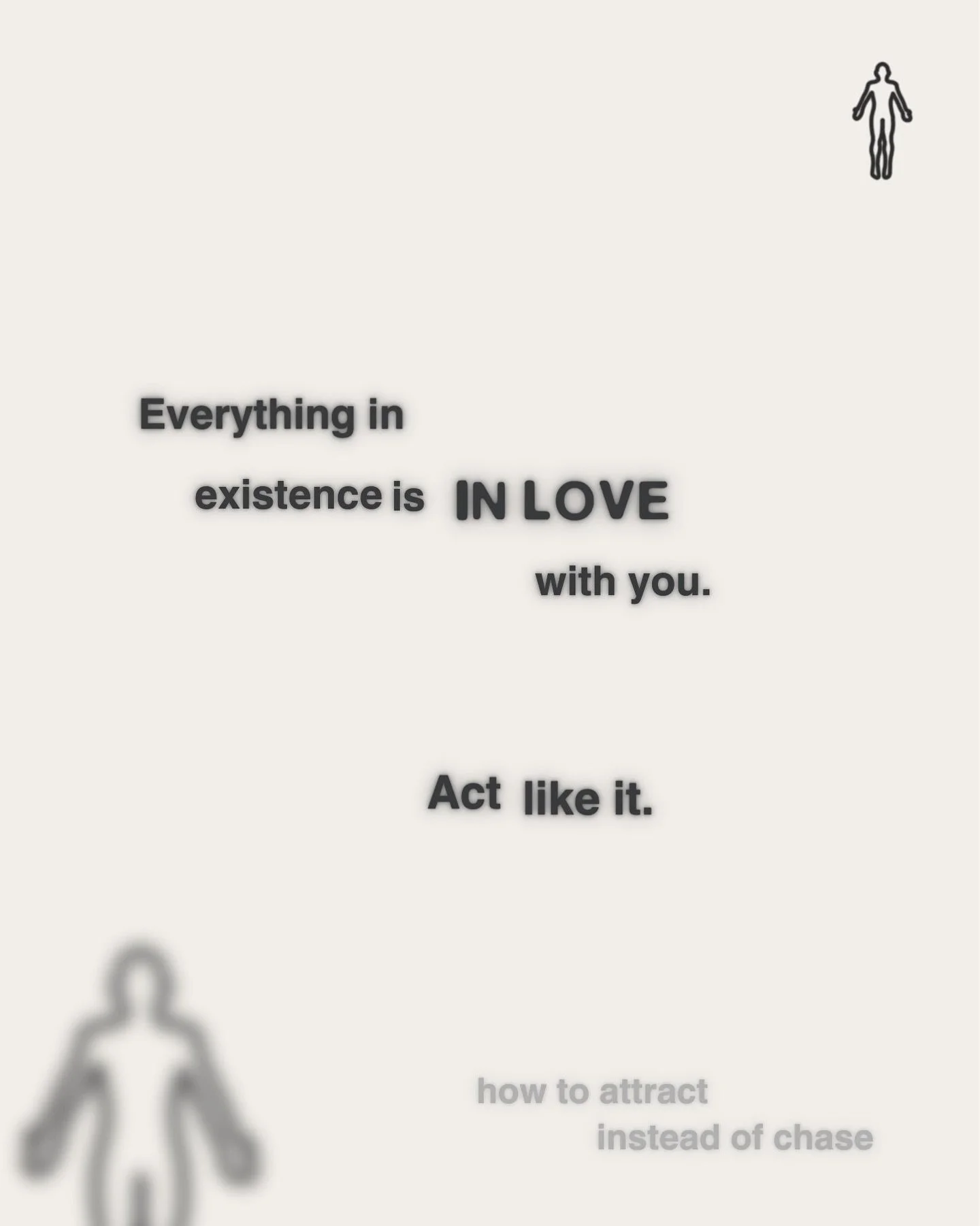 Everything in existence is in love with you. Act like it. 

How to attract instead of chase.

#mindfulnes #yogadesign #yogateacher #meditate #recharge