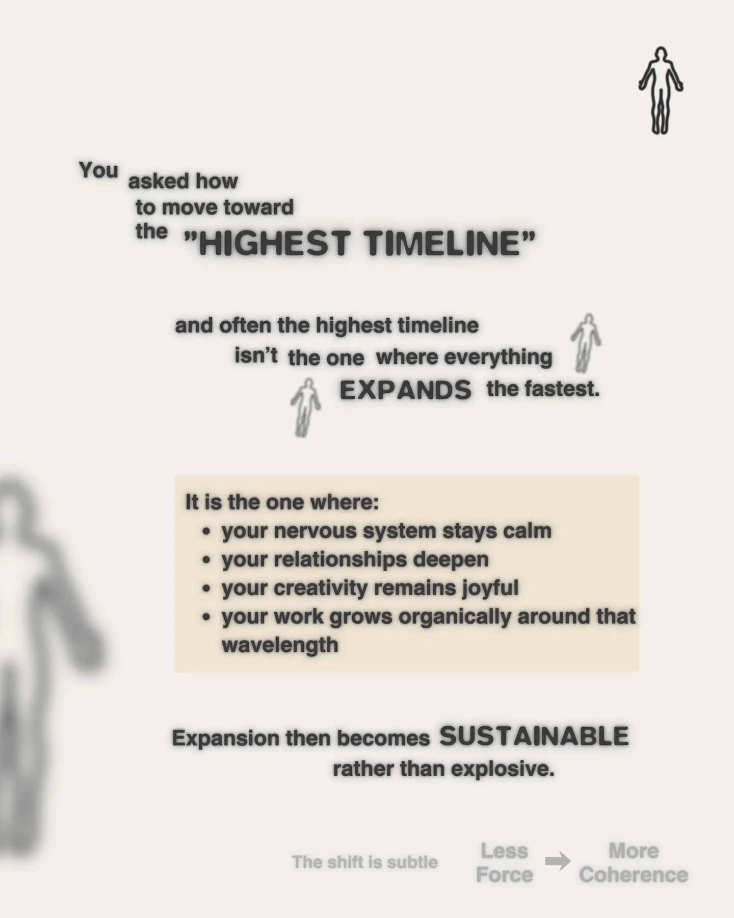 as i&rsquo;m getting older, what&rsquo;s &ldquo;cool&rdquo; to me is always shifting

i look at people right now that have a regulated nervous system while building an abundant business as the new baseline of what i want for my life

a subtle reminde