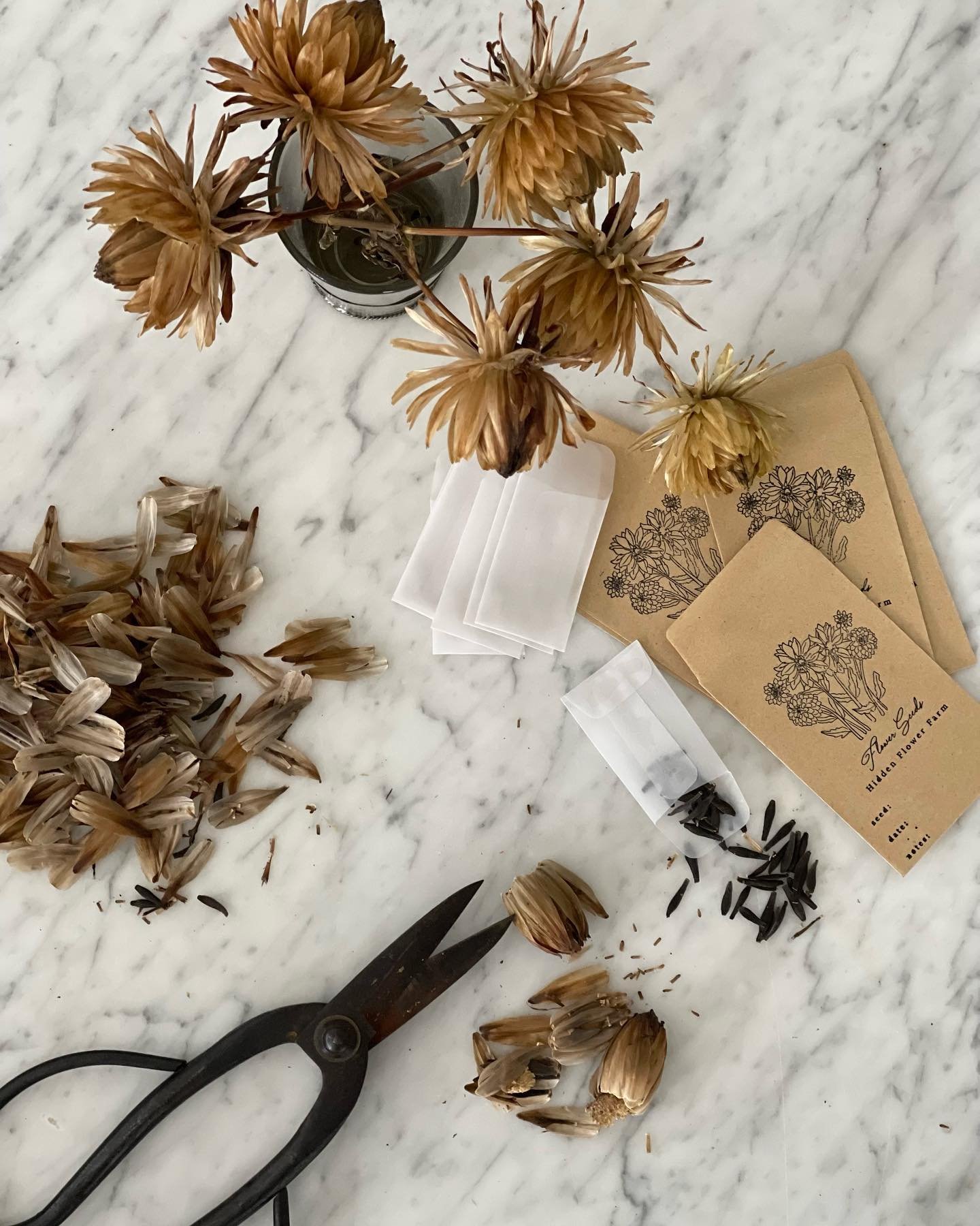 There isn&rsquo;t a great deal of colour, nor flowers at the farm atm, but there is certainly so much work going on in preparation for spring, and also tidying up the last of the autumn flowers, especially the dahlias. 😮&zwj;💨

The mammoth task of 