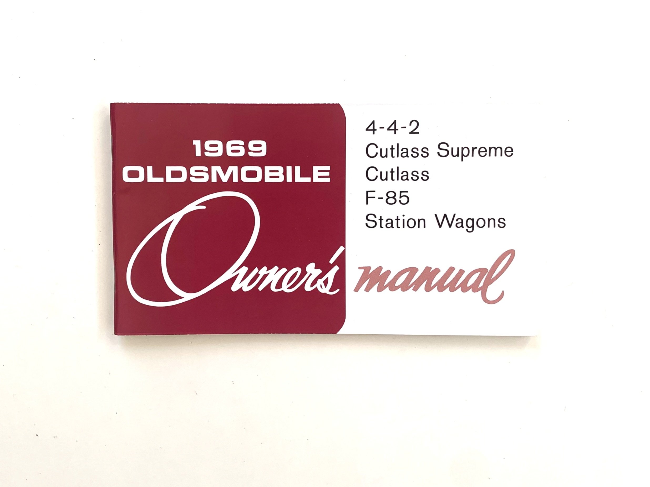 Oldsmobile owner's manual 1969