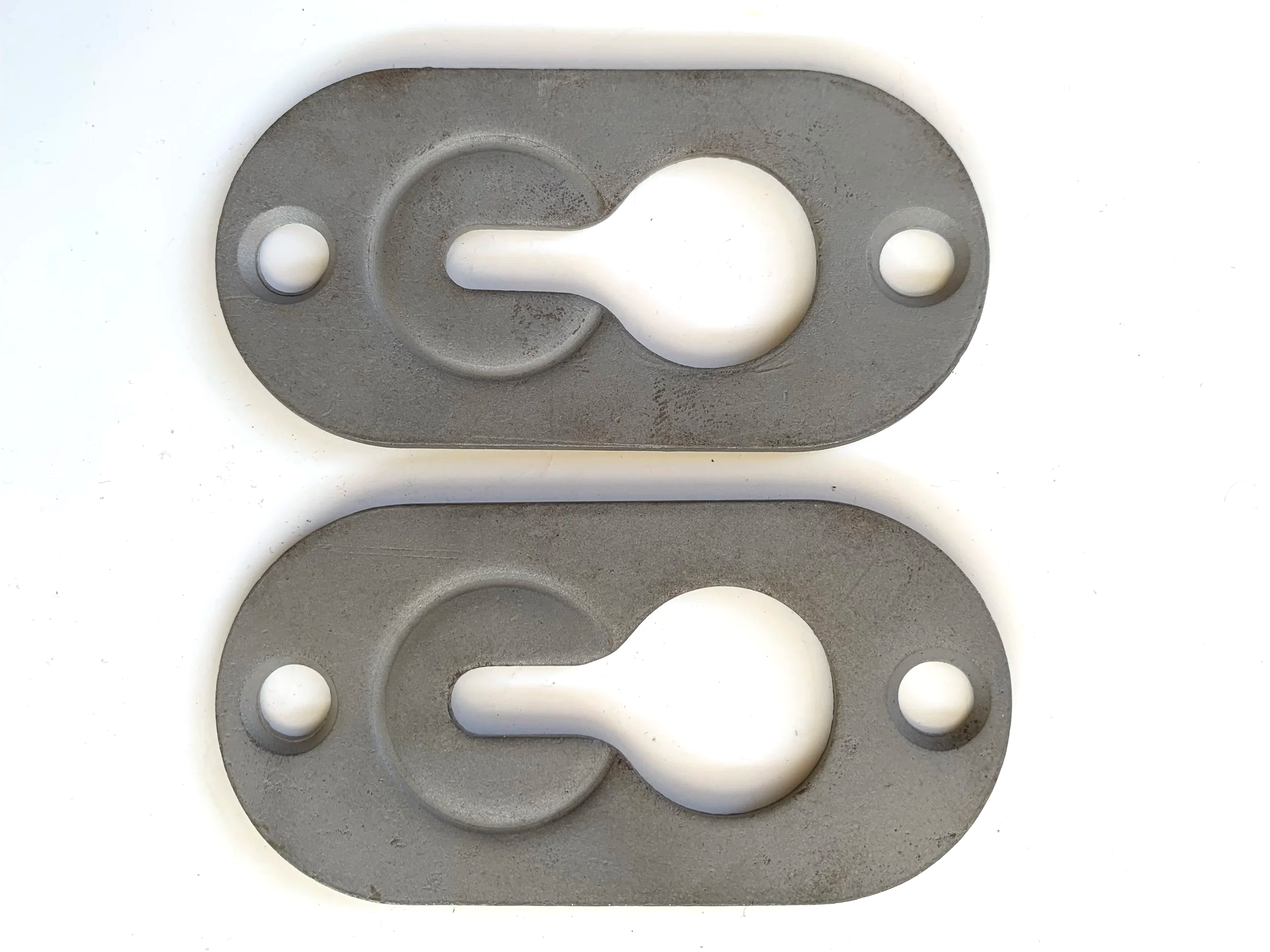 Chevrolet GMC 1947-1959 Suburban seat hold down base plate brackets