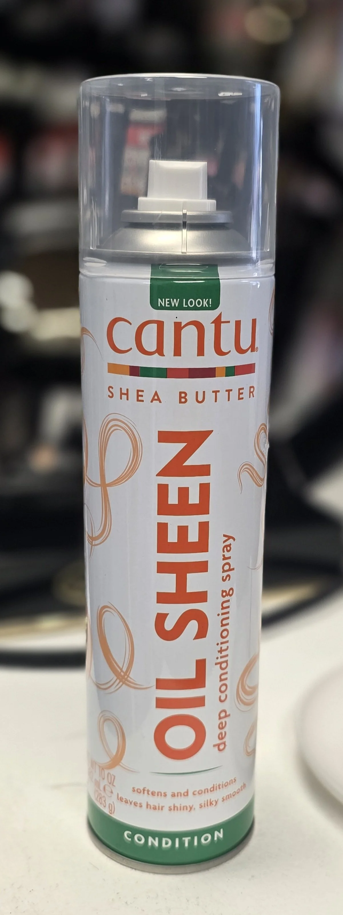 Cantu Oil Sheen Deep Conditioning Spray with Shea Butter 10oz