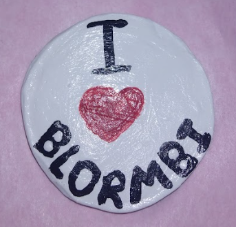 'I <3 Blormbi' Pin