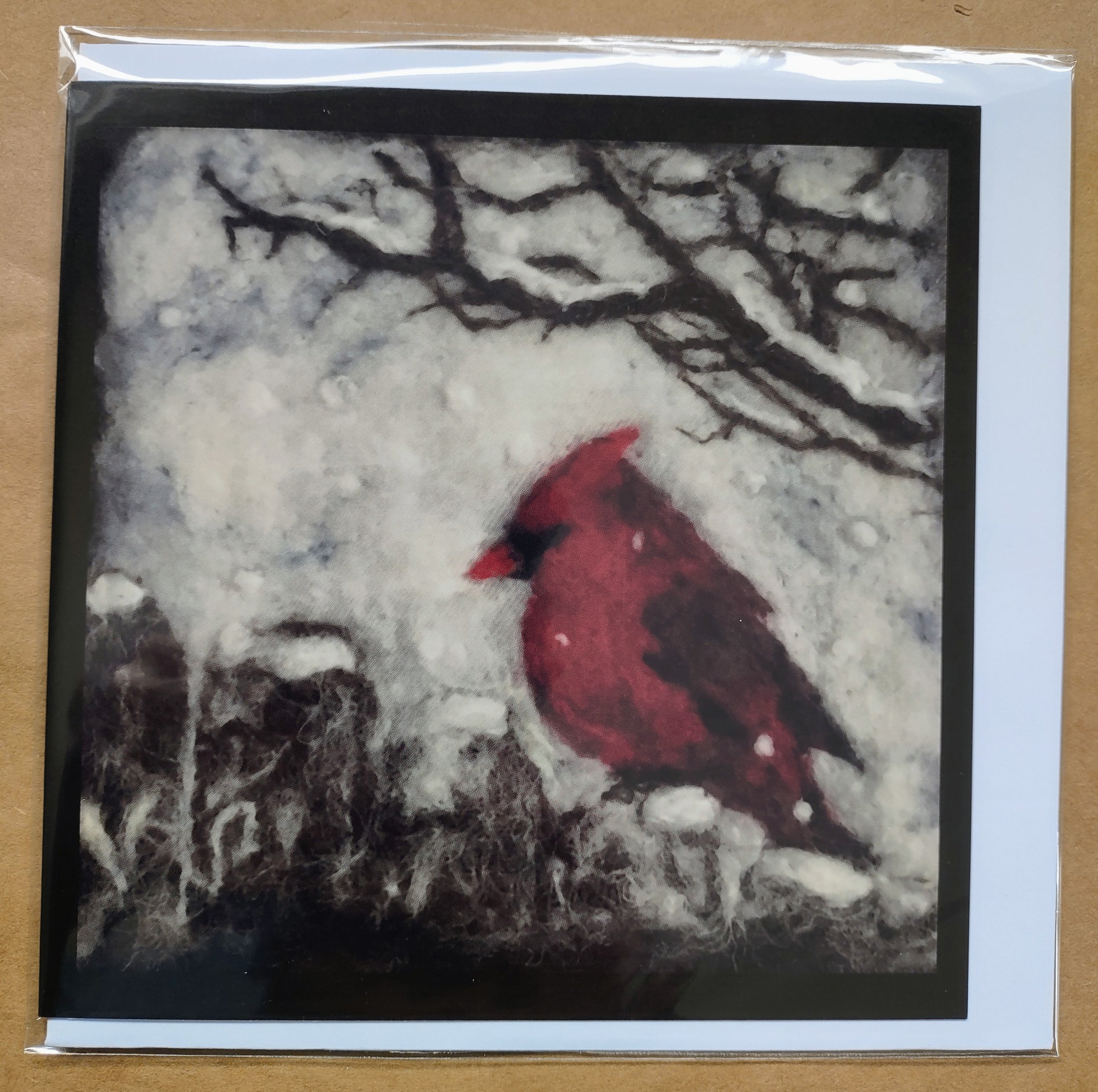 CARD "Enjoying The Snow"