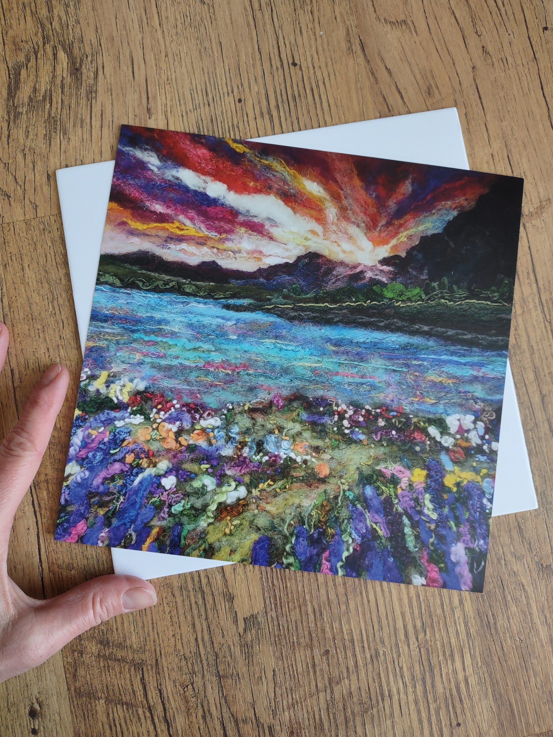PRINT "Sarah's Mountains"
