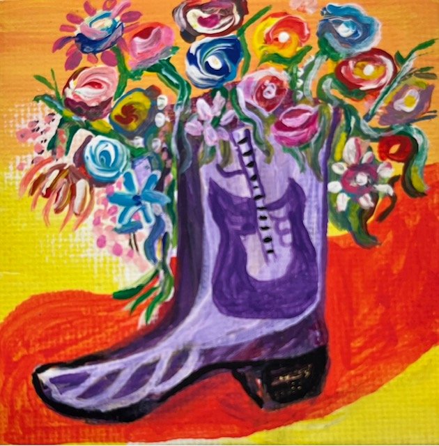 nashville guitar bouquet boot.jpeg