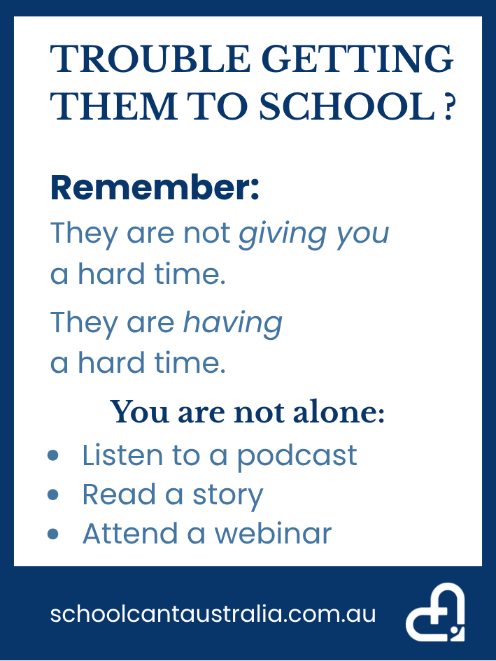 Remember: They are not giving you a hard time.