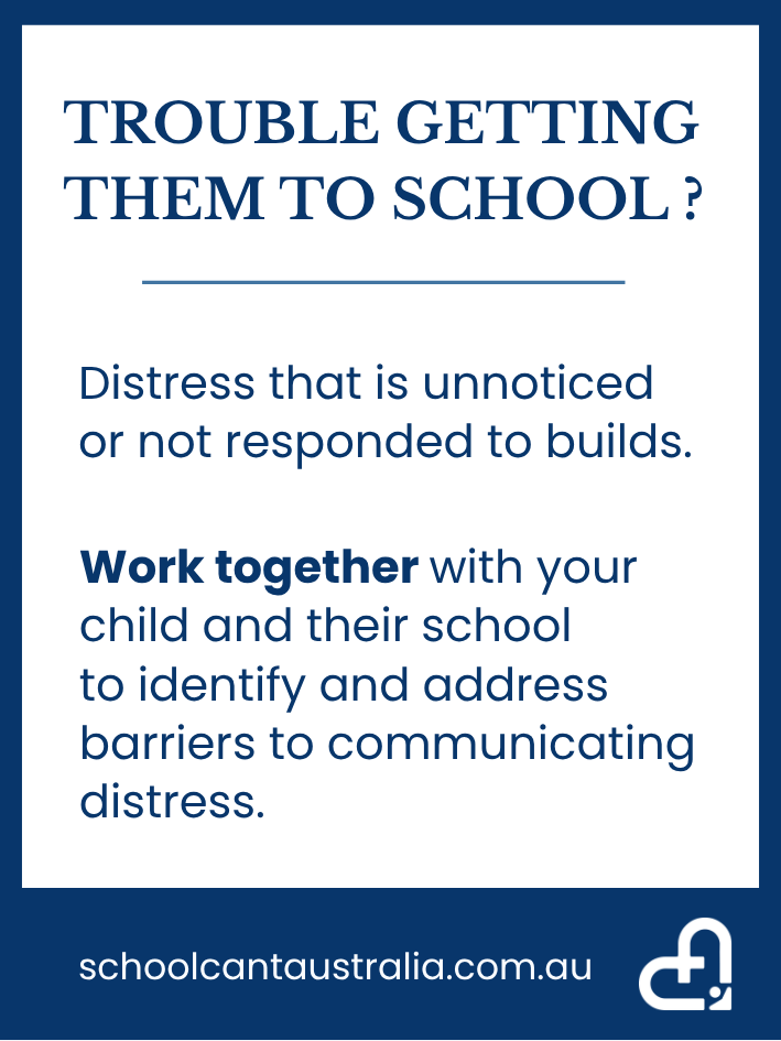 Distress unnoticed builds