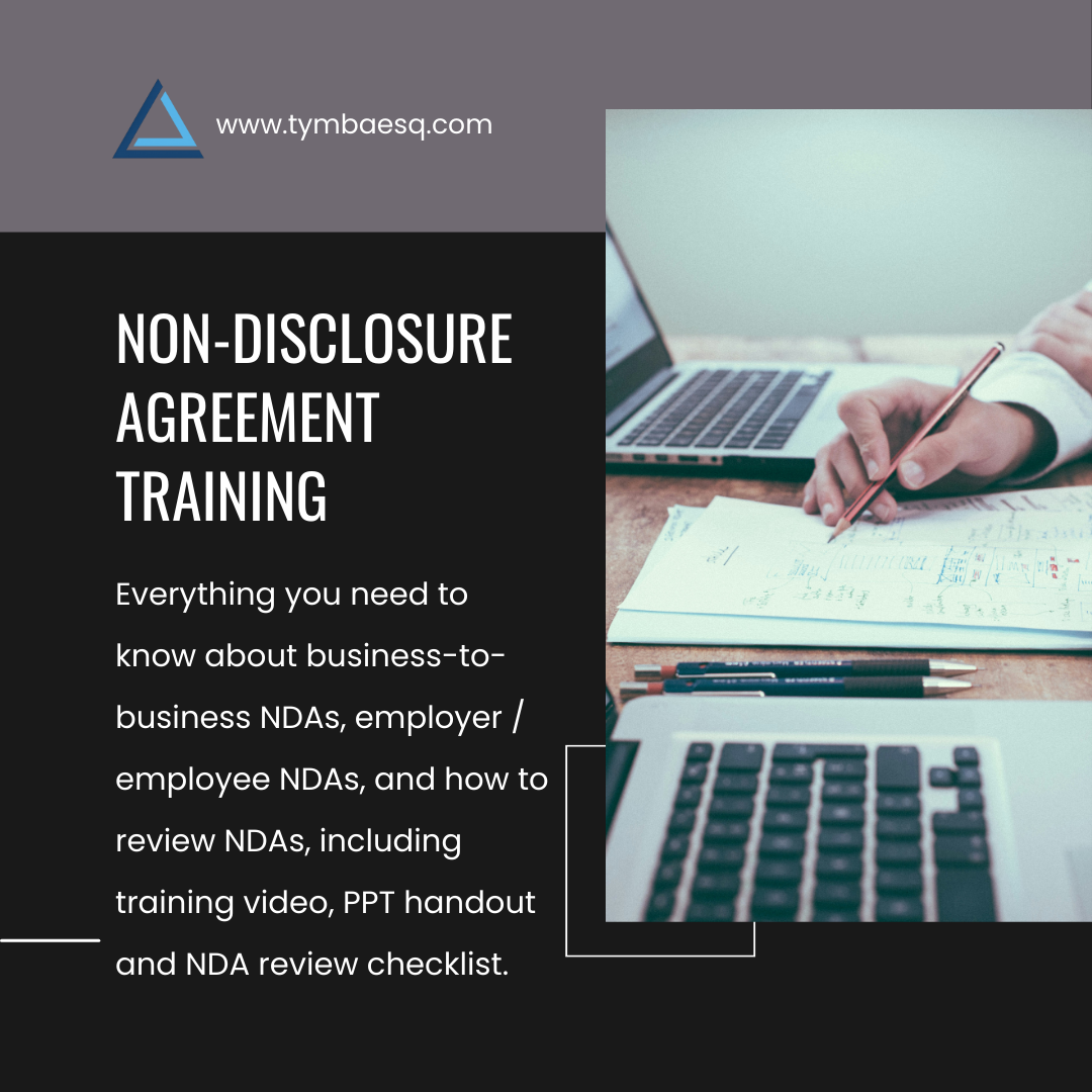 Non-Disclosure Agreements: A Comprehensive Training Guide