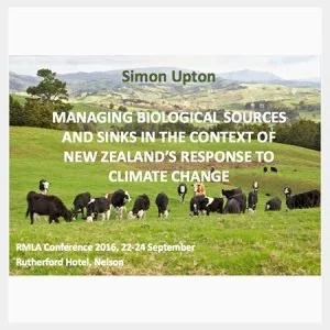 Alternative approach to carbon trading needed says Simon Upton in an exclusive address to RMLA