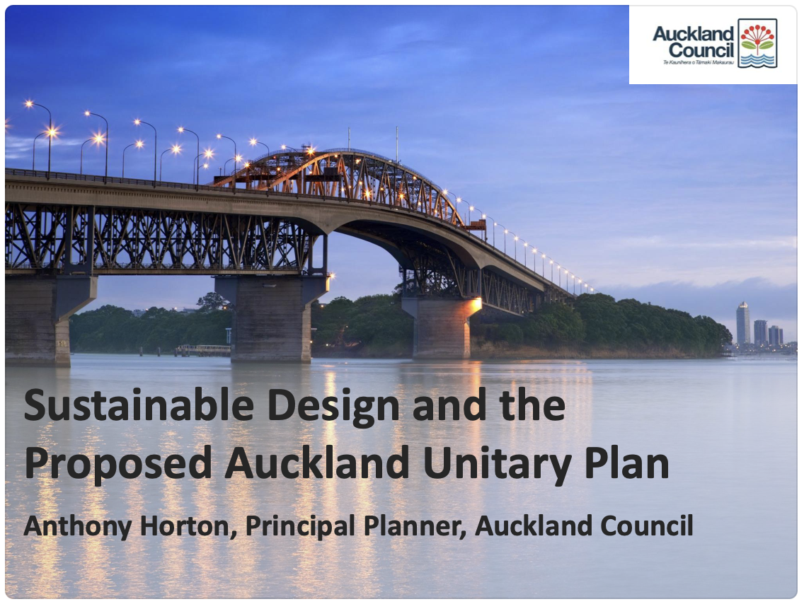 Workshop : Building for the future - green buildings