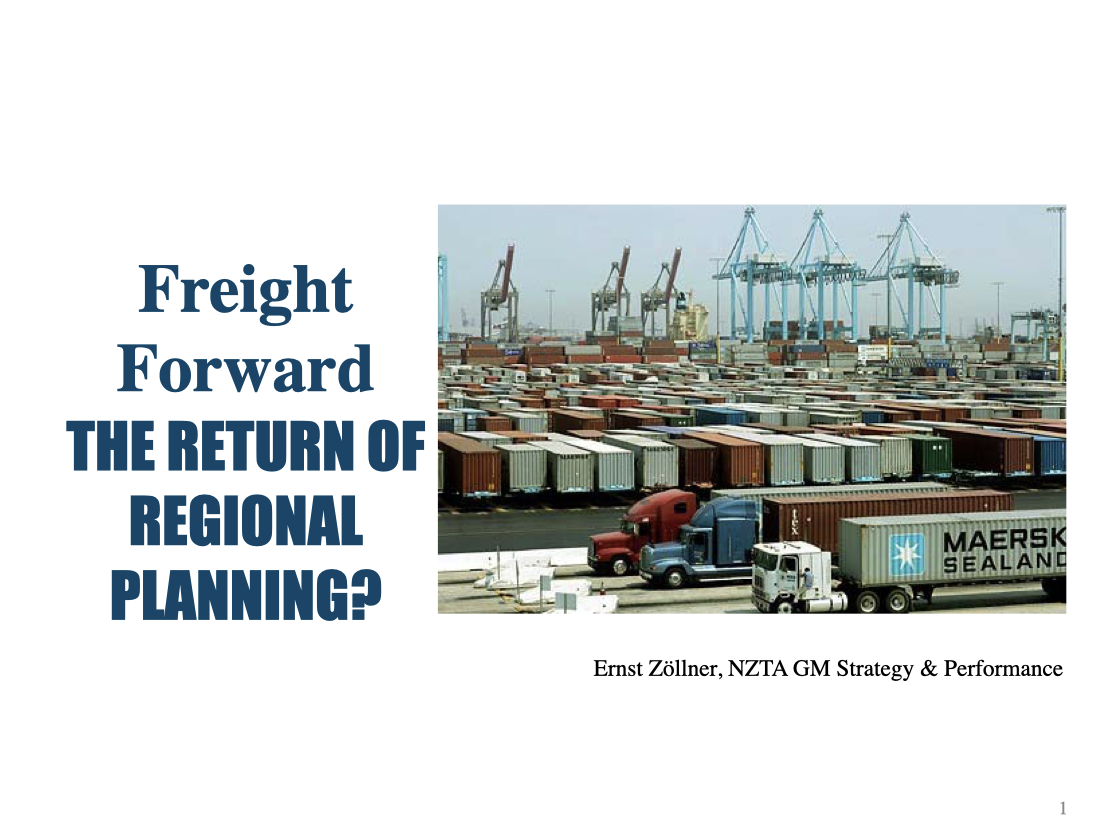 Spatial planning and infrastructure