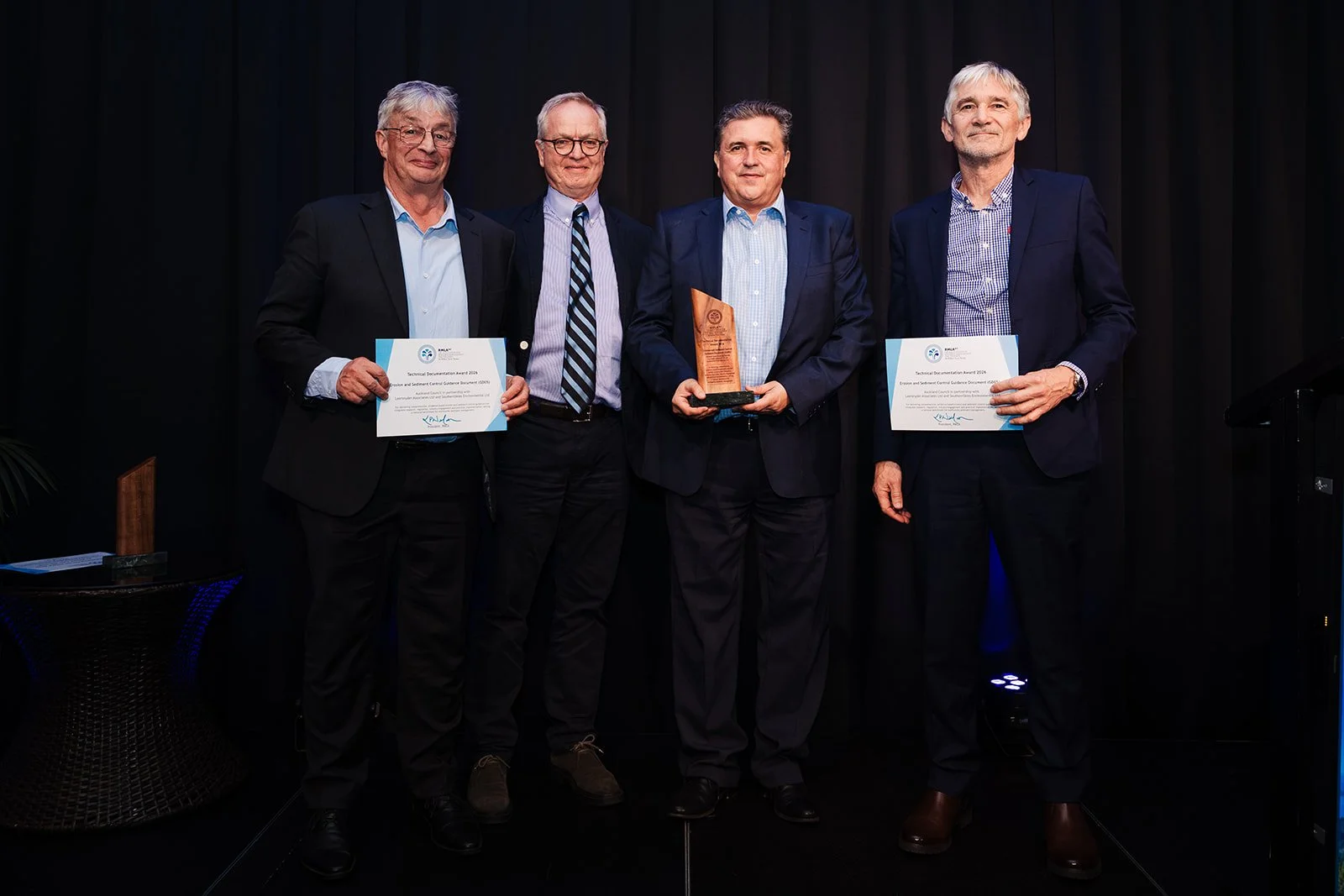 Auckland’s erosion and sediment control guidance recognised with RMLA award