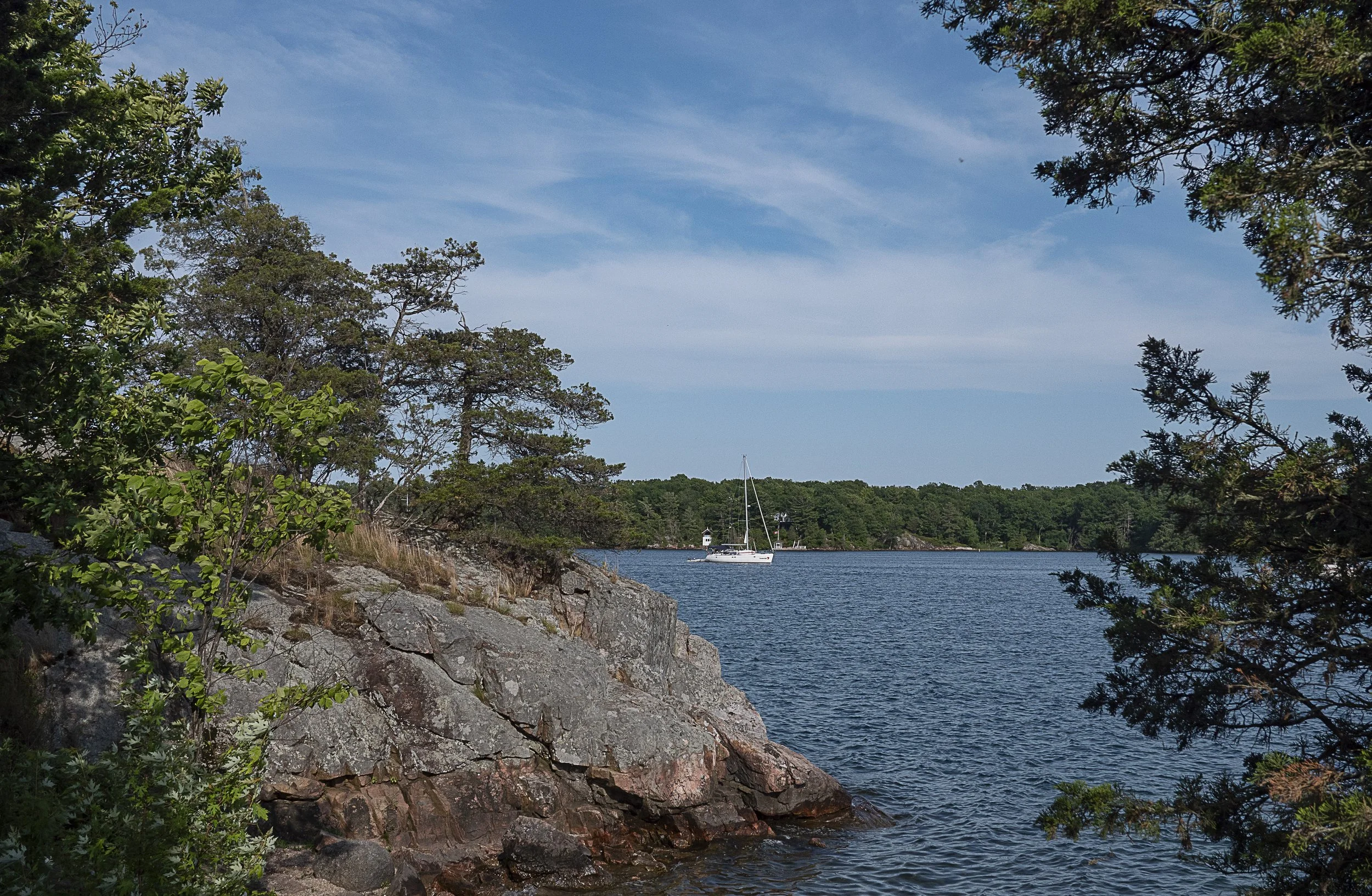 Sailboat Seeking Anchorage