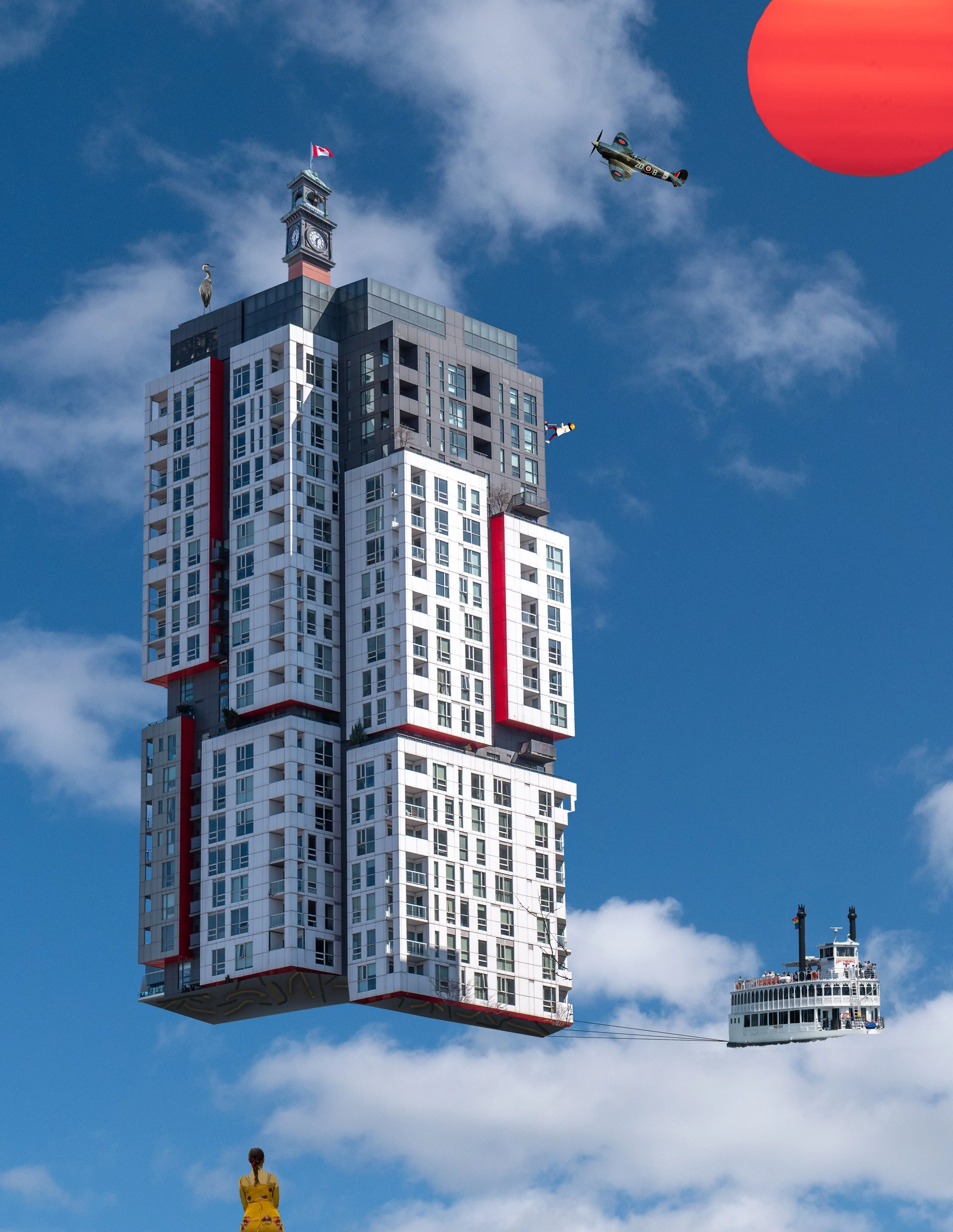 I'll integrate your own people into this image