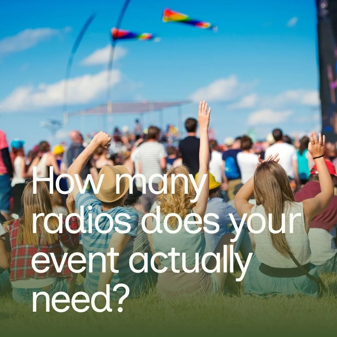 The Ultimate Guide to Two-Way Radios for Events &amp; Festivals