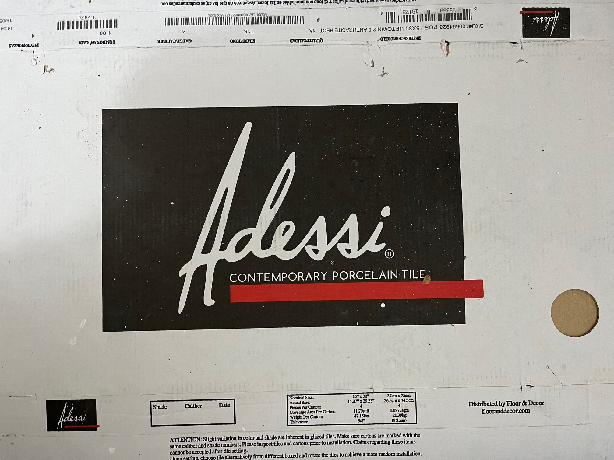 Adeassi Tile cupcakes and chaos