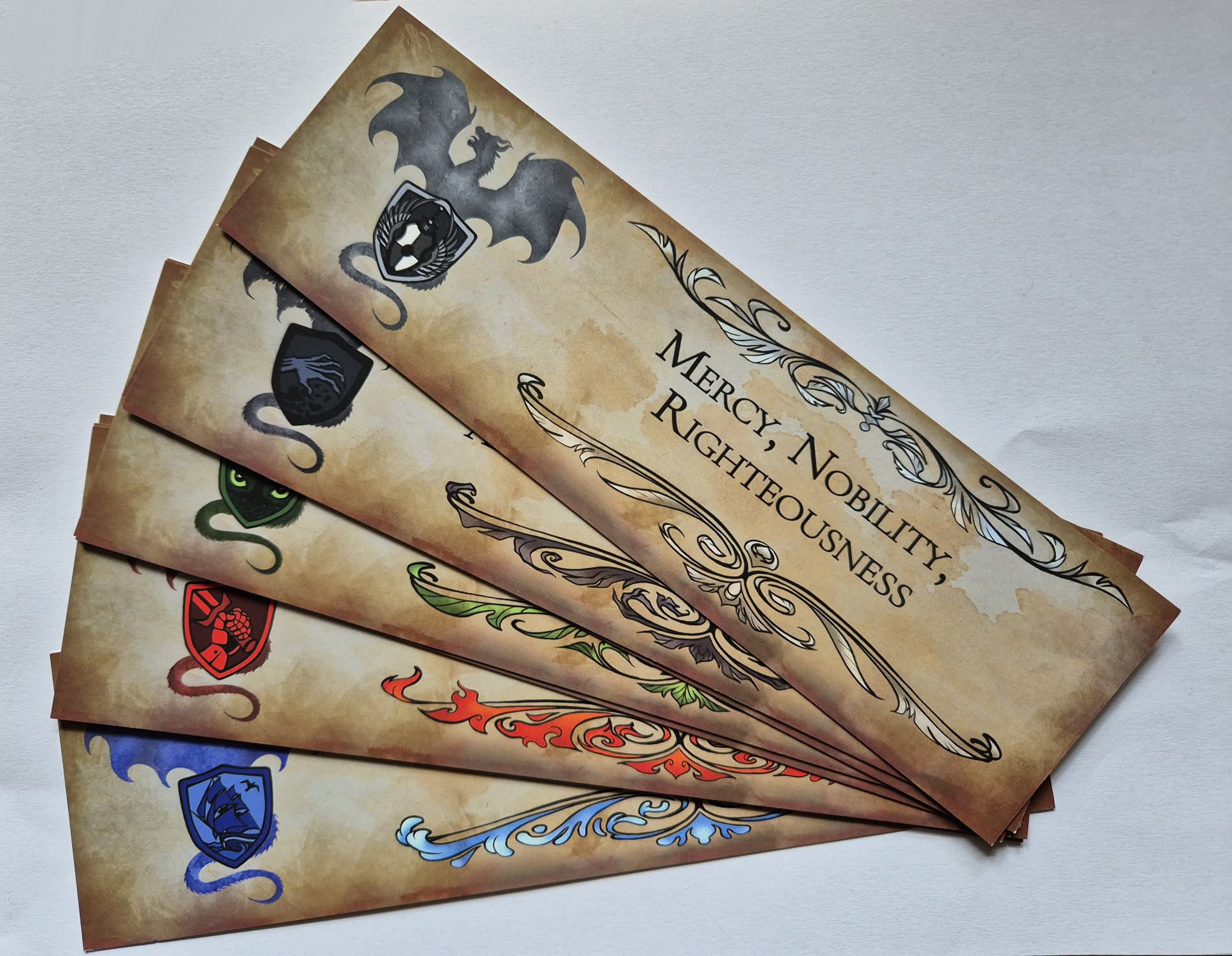 Bookmarks, Set of 5