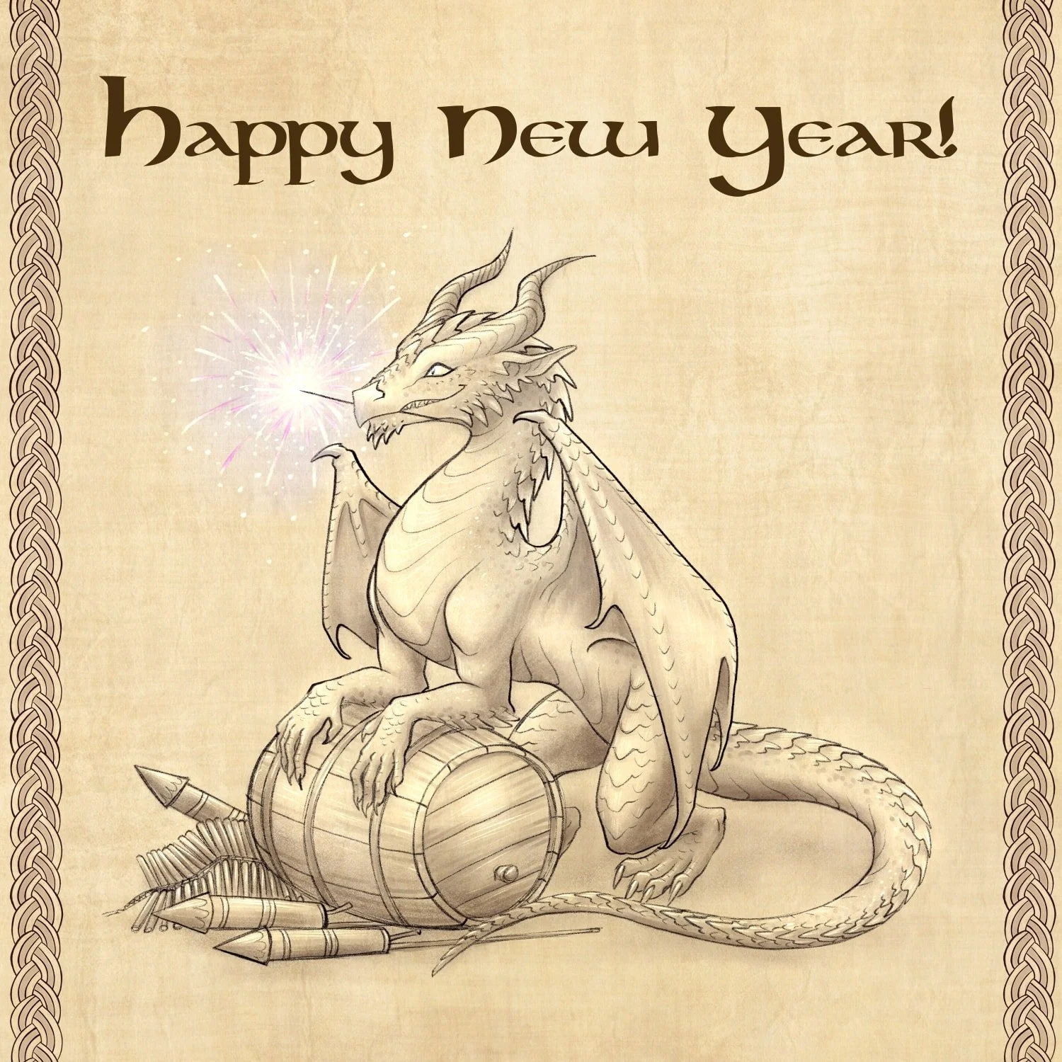 Happy New Year from all of us at DrachenFest.

As the year turns, we want to thank everyone who has been part of the journey.
We&rsquo;re looking forward to what the new year holds, new stories, familiar faces, and the next time we gather together.
W