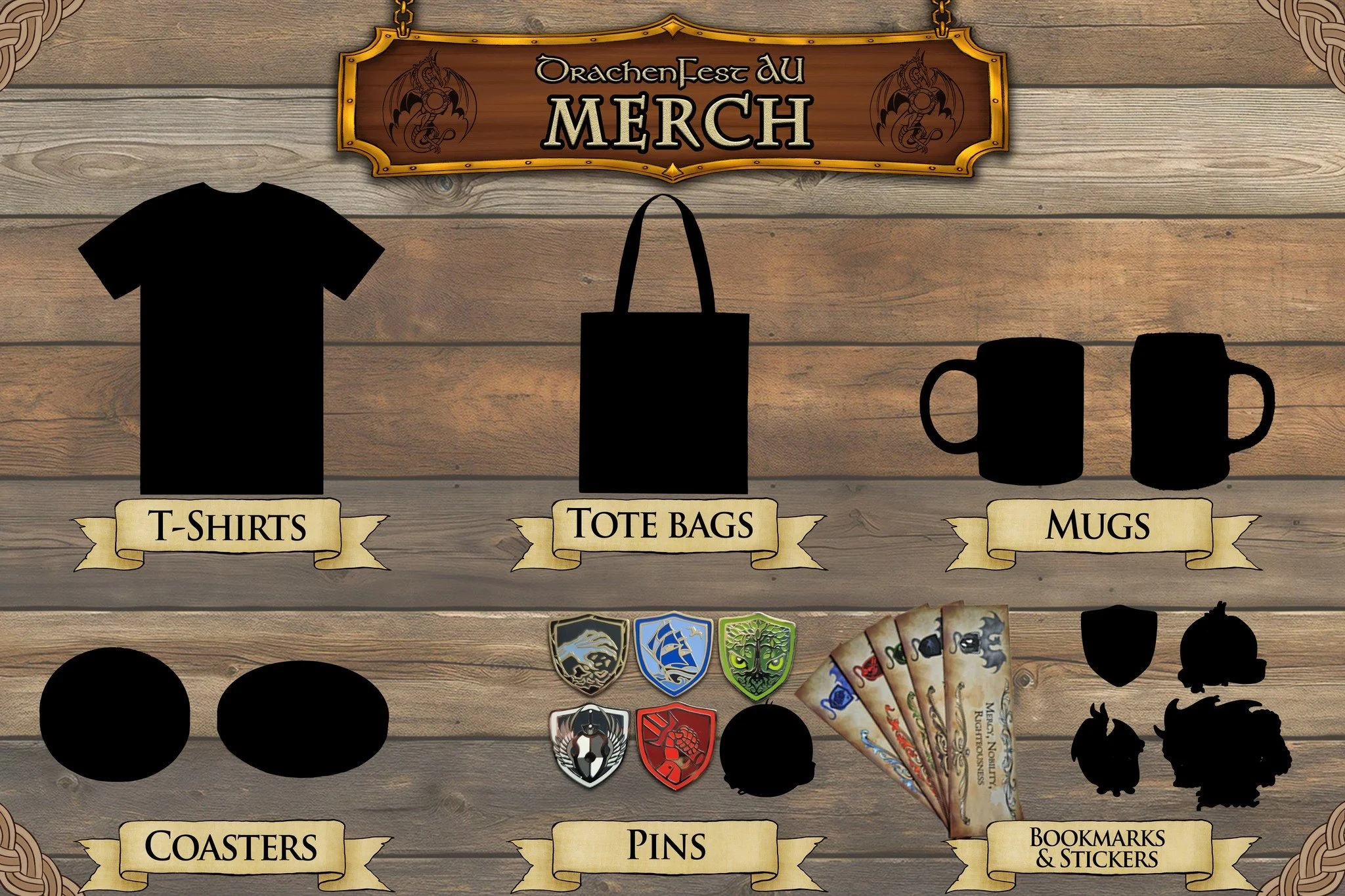 Beware, temptation is upon you.

We are very pleased to tease that there is a whole lot more DFAU merch coming this year.

For those who want more ways to show off their favourite camp all year round, we have you covered.

Starting with this post, ea