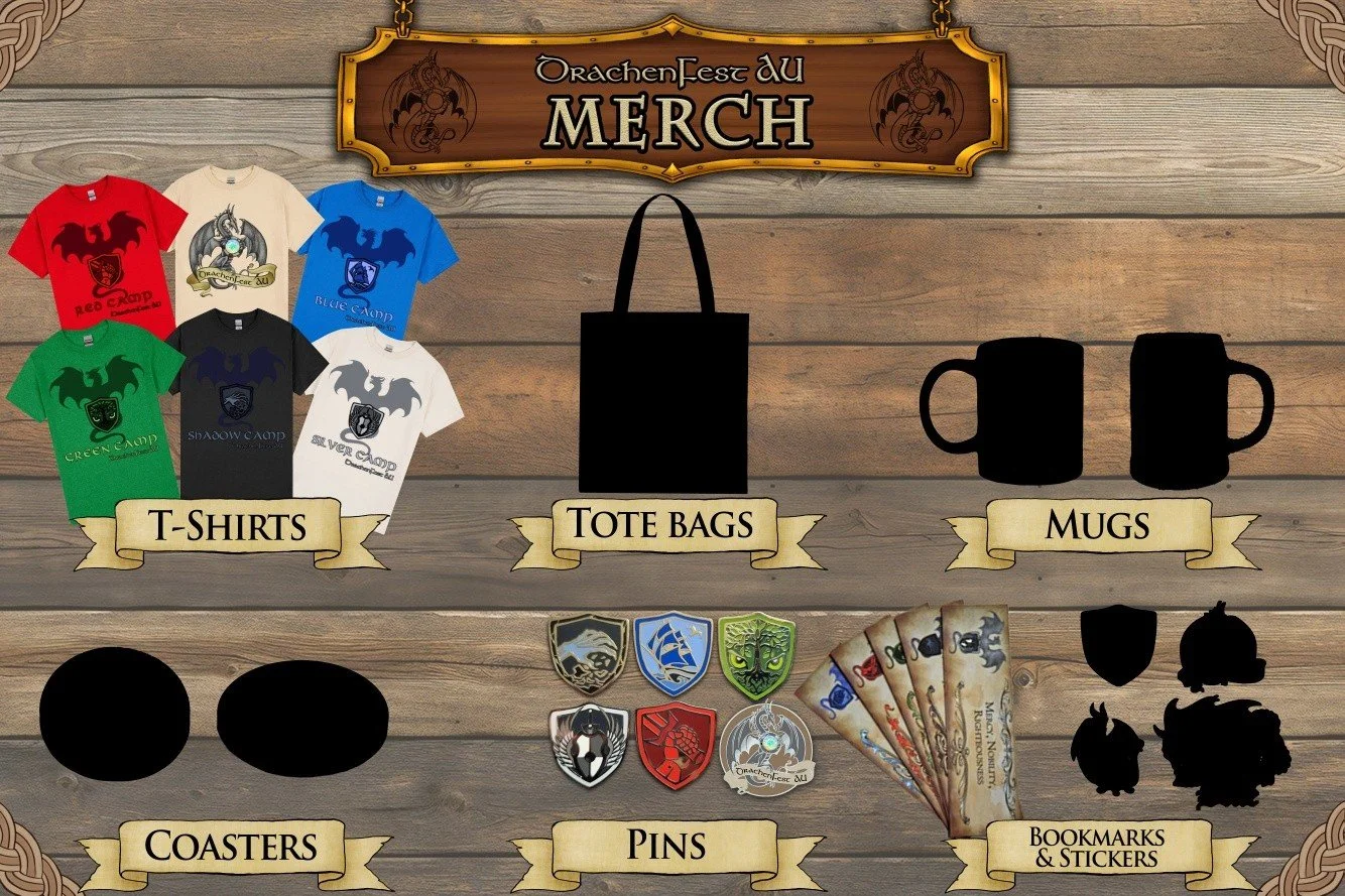 The next DFAU merch reveal is here: the new pin!
A small piece with big Dragonlands energy, this one is perfect for adding a bit of DFAU flair to your kit, cloak, hat or bag.

We&rsquo;ll share more details once the online store goes live, and you&rs