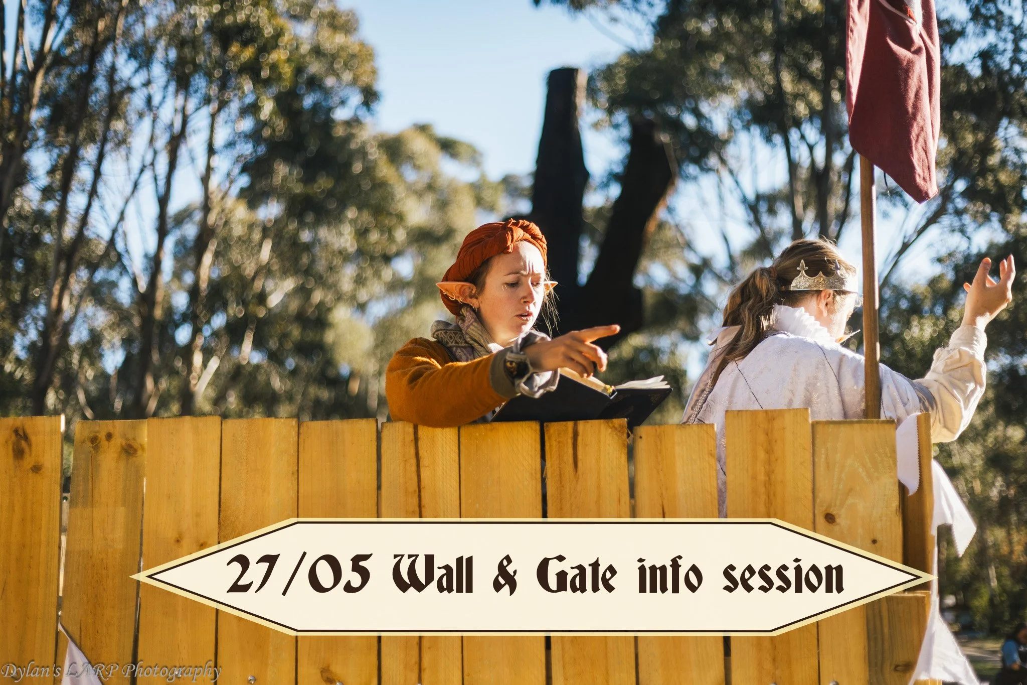 Every army needs a way in.

This year to help camps prepare for the transition to the player led camp model in 2027, DrachenFest will run a Wall &amp; Gate Information Session, this your chance to learn how to bring the very best for your camp to  Dr