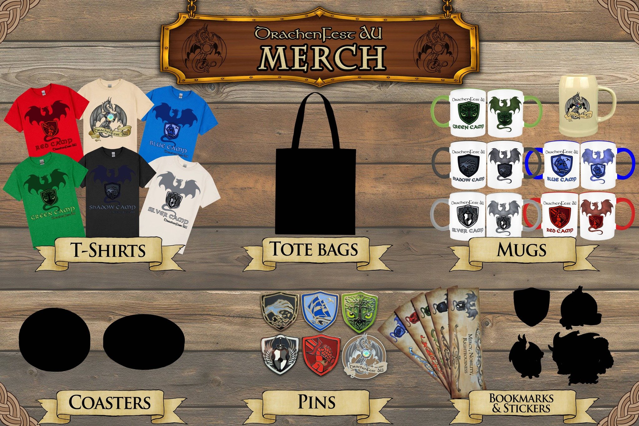 I had to flip a coin for this one, because mugs and stickers tied in the vote.

So next week, the sticker reveal is coming your way.

That means there are just two merch reveals left after that. Vote in the comments for which one you want to see reve