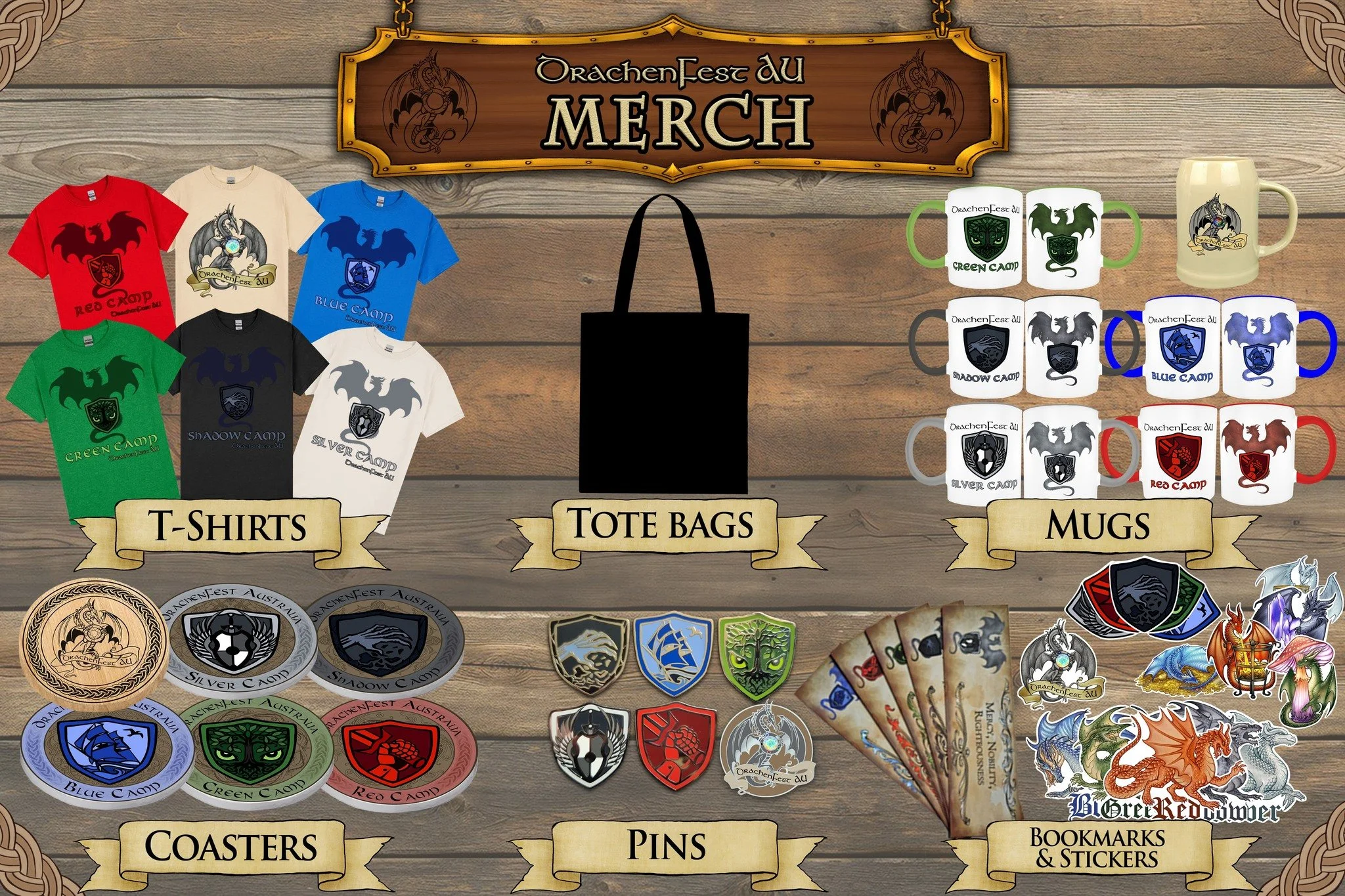The penultimate DFAU merch reveal is here: Coasters!

Perfect for all your drink-putting-down needs, these are a great little way to bring some Dragonlands flair into everyday life.

That leaves just one final reveal to go. Next week: the Tote bag!