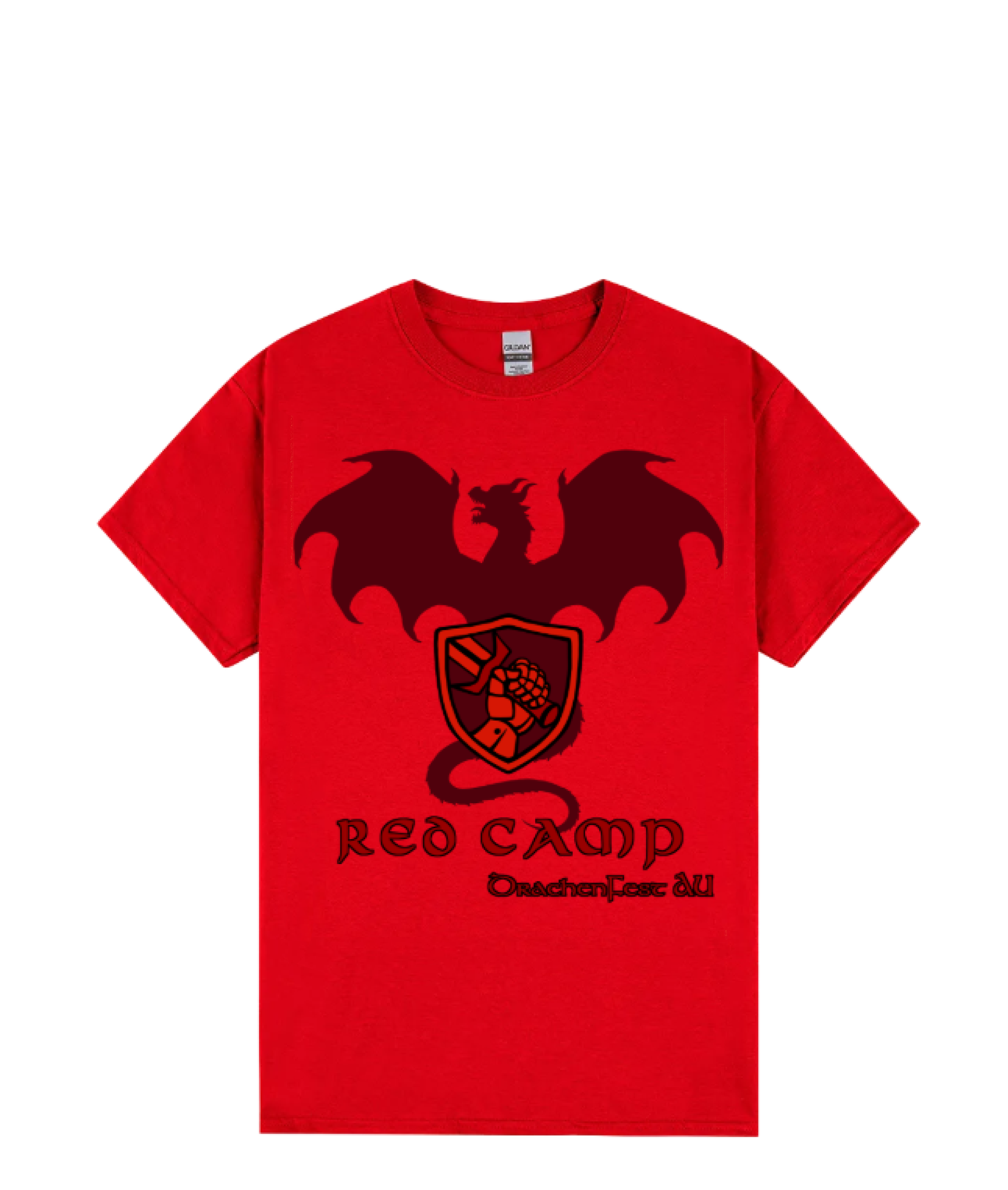T-shirt, Red Camp