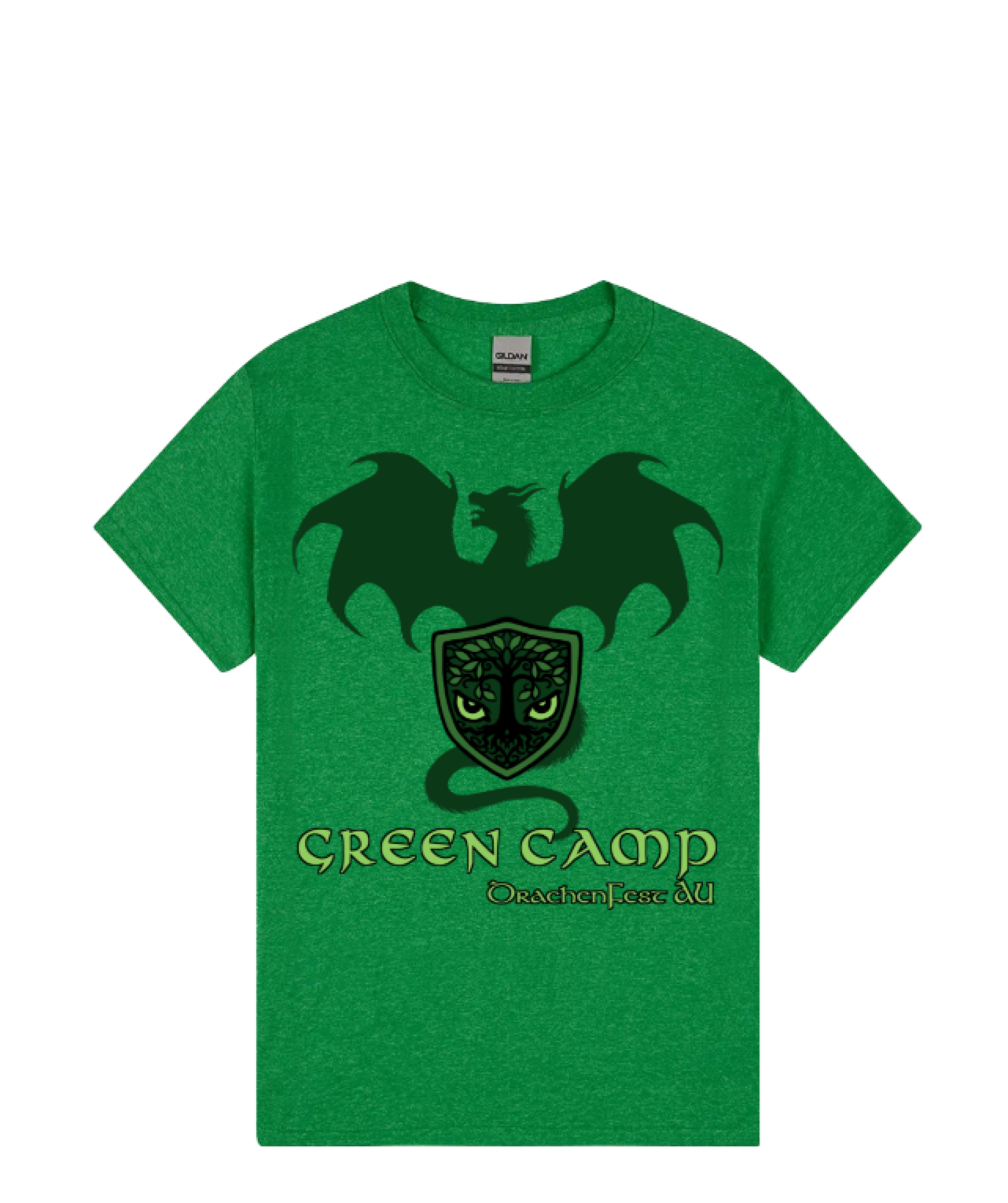 T-shirt, Green Camp