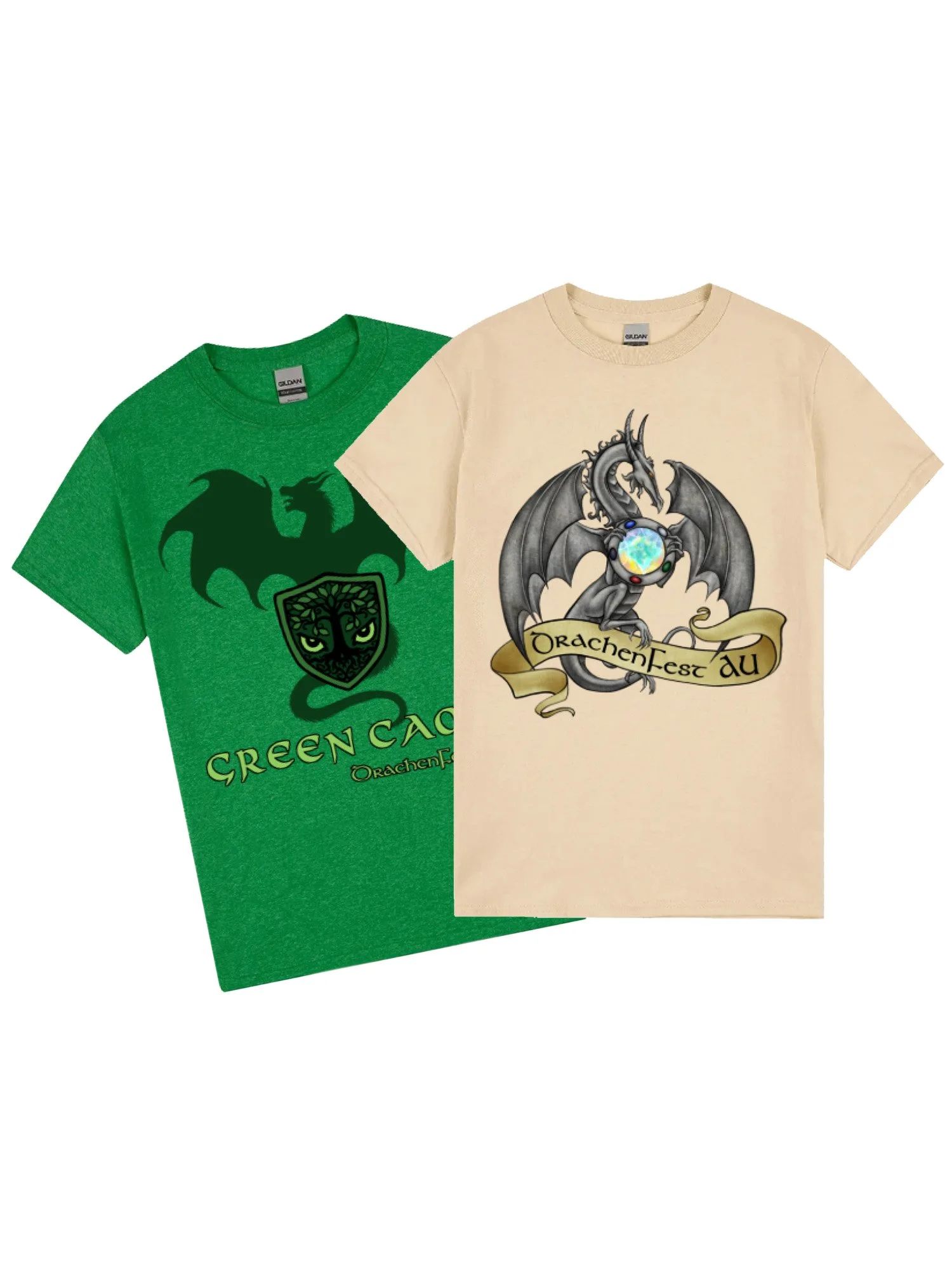 Green T-shirt Duo Combo