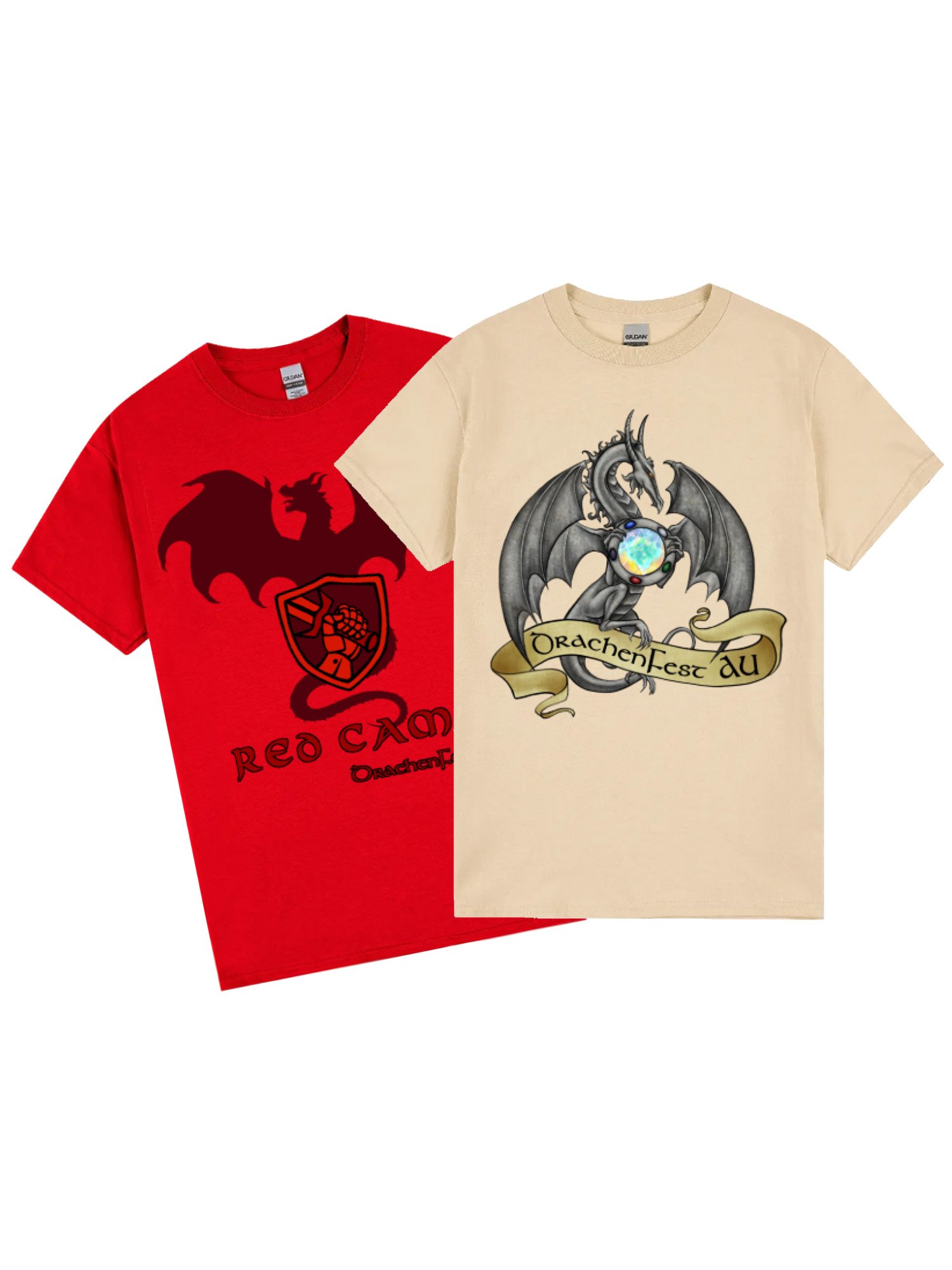 Red T-shirt Duo Combo