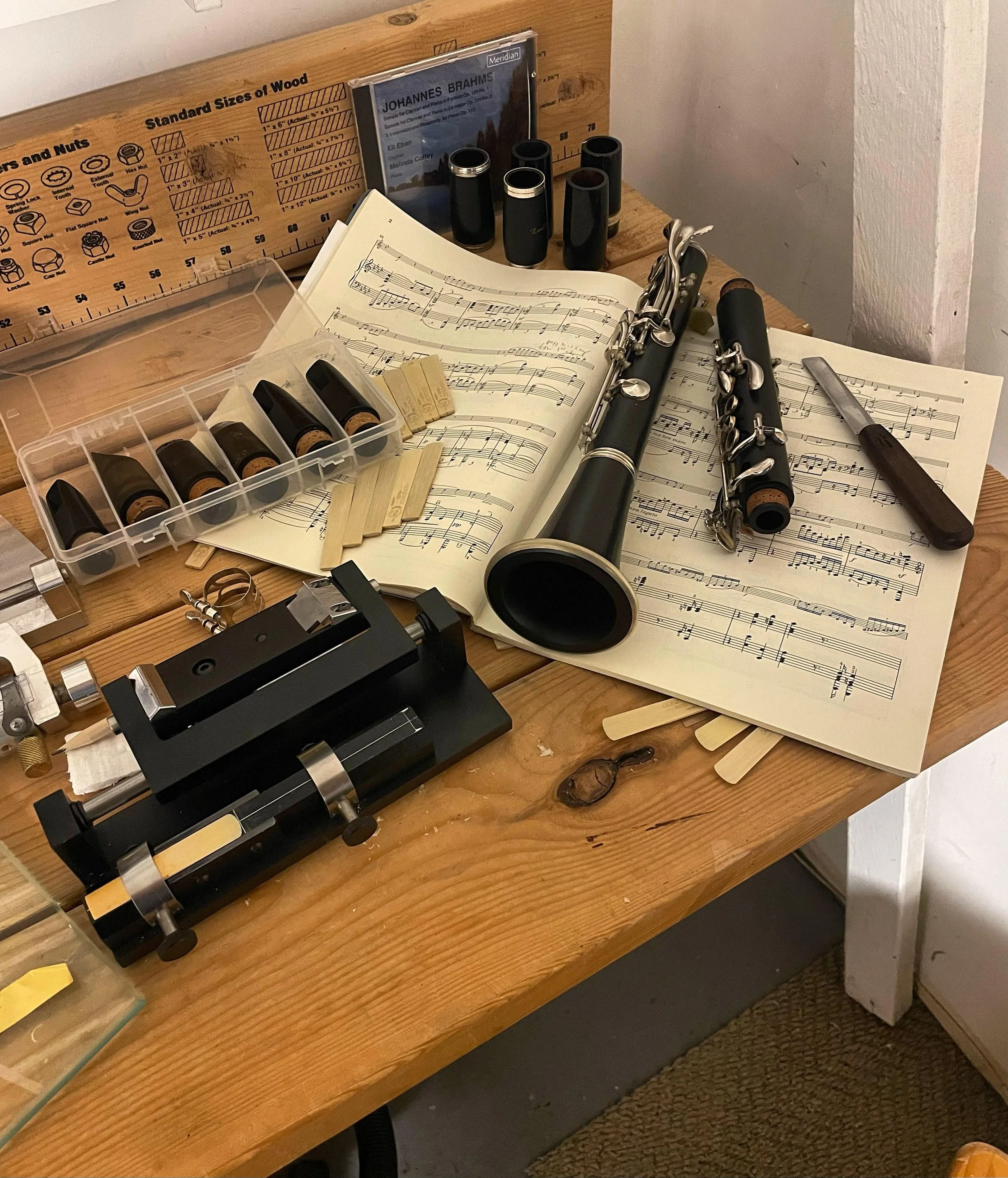 In Praise of the Handmade Clarinet Reed