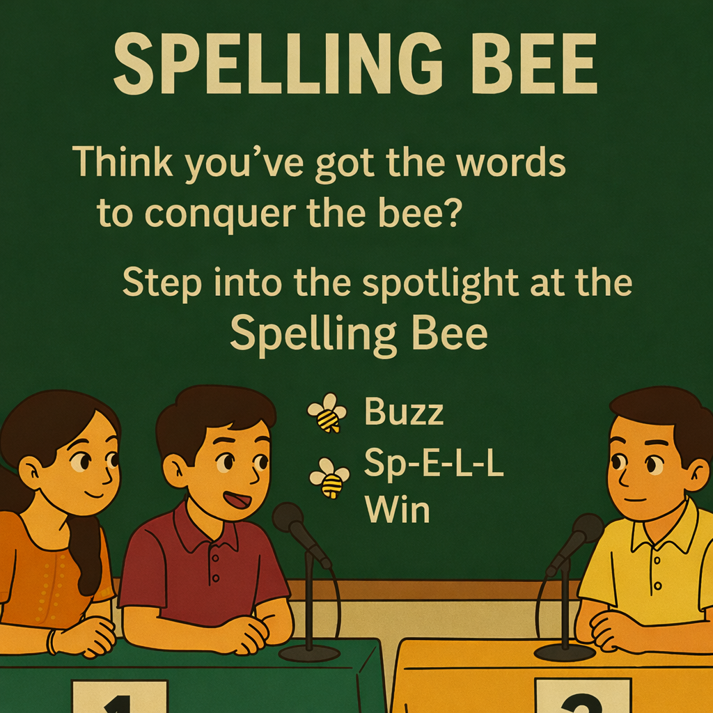 Spelling Bee Contest (Ages 5-18)