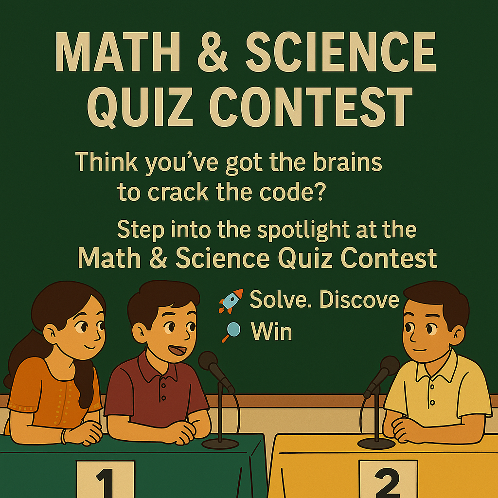 Math & Science Quiz Contest (Ages 5-18)