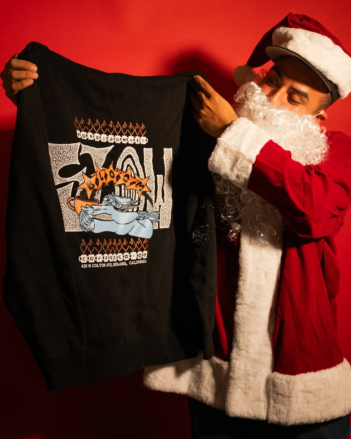 NEW HOODIE &amp; SHIRT DROP THIS SATURDAY🔥
-
The elves have been working hard the past few months and xmas came early this year with some bangers💥 🎄 new hoodies and tees will be available in store this Saturday at 6am and online tomorrow at midnig