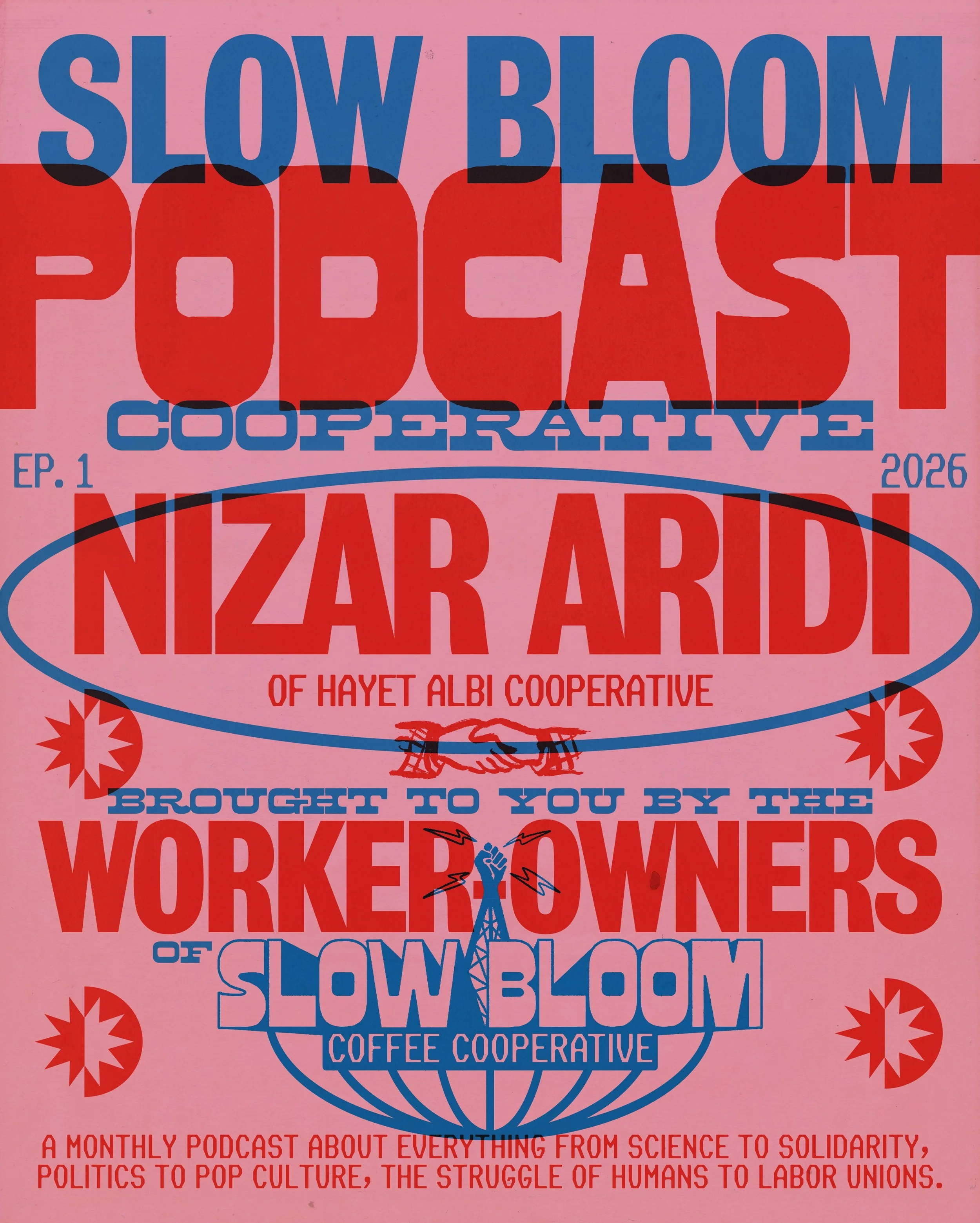 🎧 PODCAST COOPERATIVE 🎙️ 

We are very excited to announce our newest venture: Slow Bloom Podcast Cooperative! 

Each month we&rsquo;ll be dropping a new episode and our first one is out now! We couldn&rsquo;t think of a more fitting guest for our 