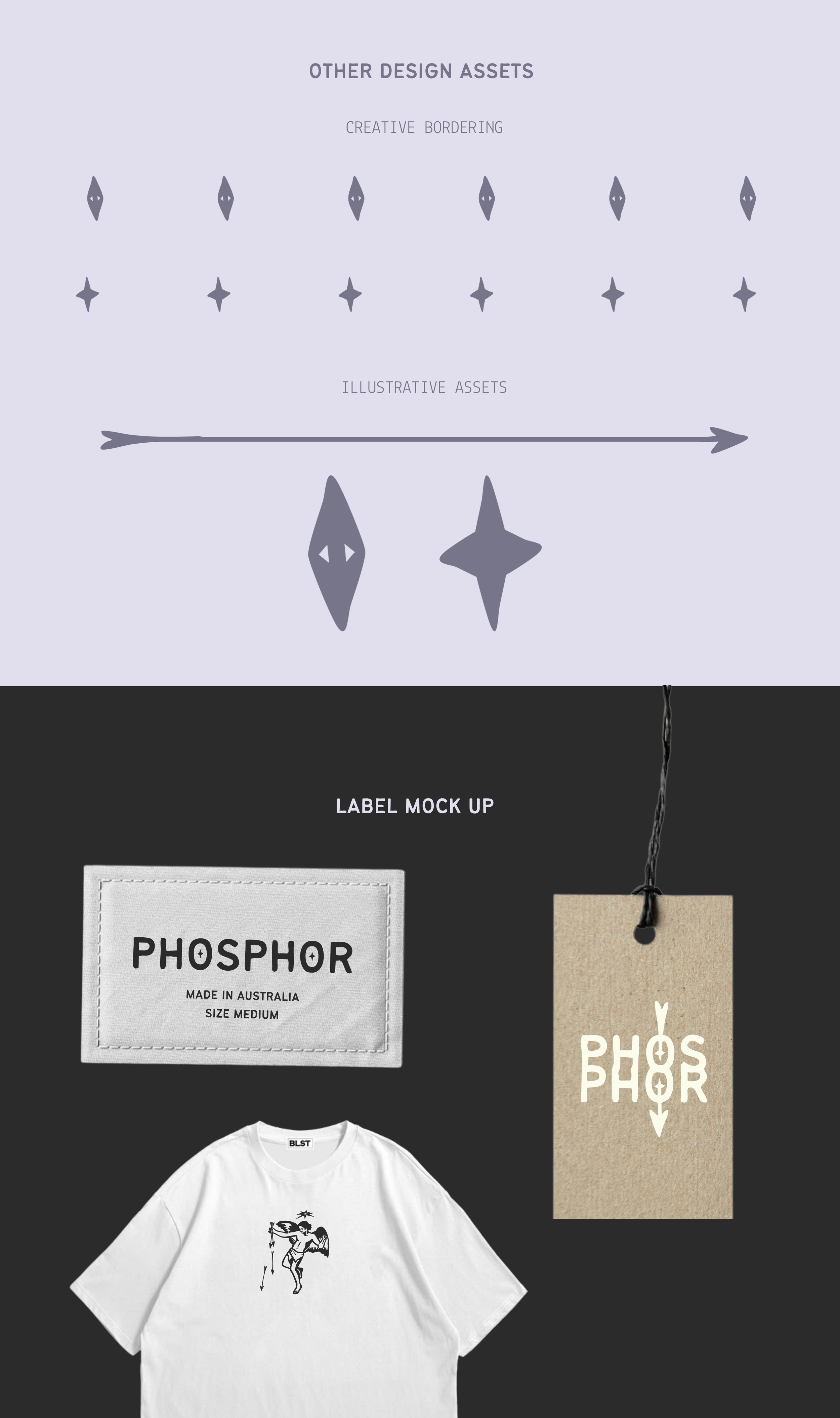 Apparel label - Phosphor