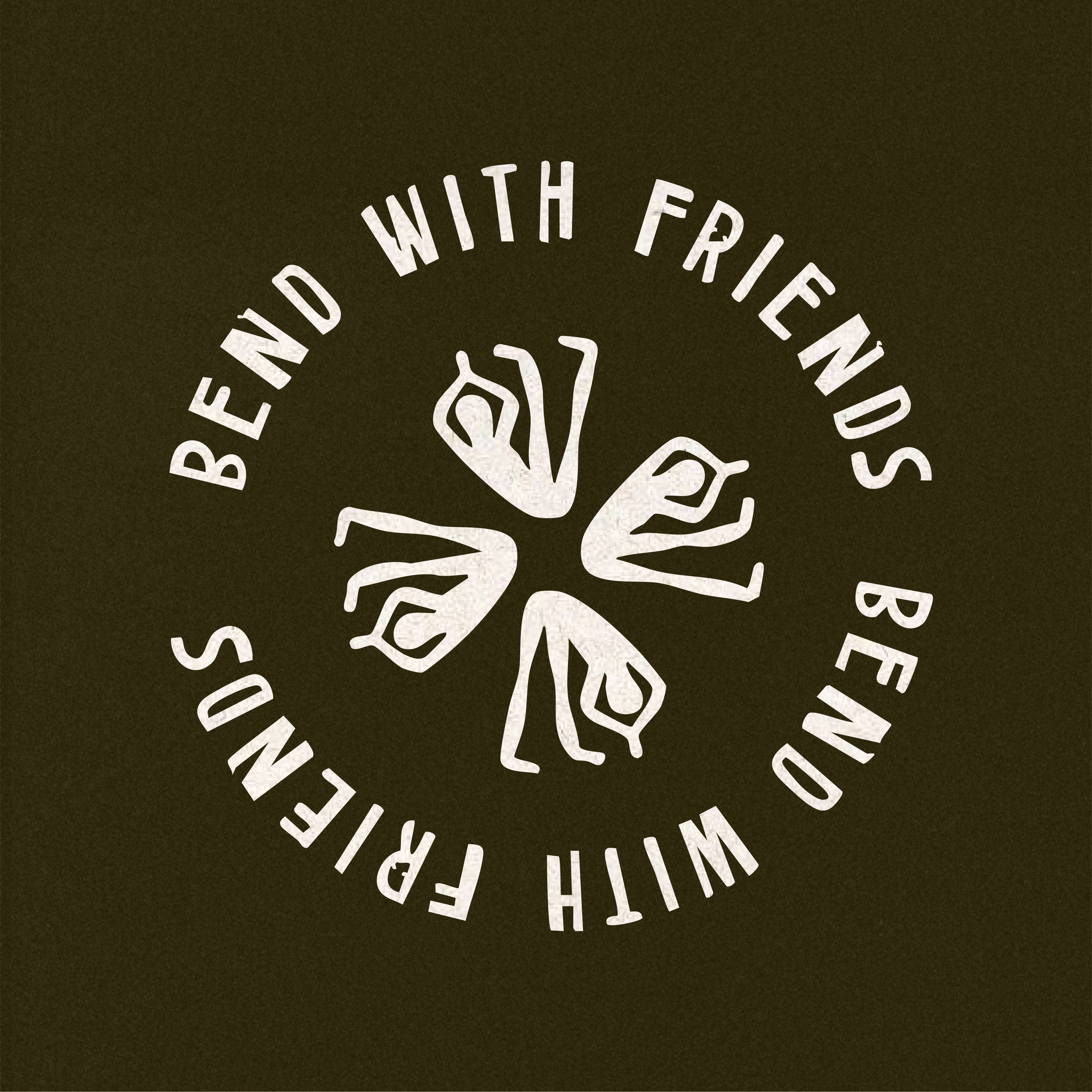 Yoga Brand Identity - Bend With Friends
