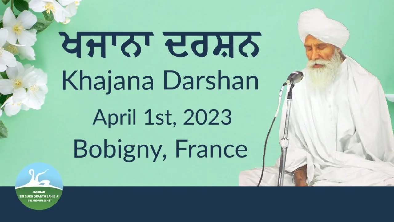 2550 - Khajana Darshan April 1, 2023 – Paris, France