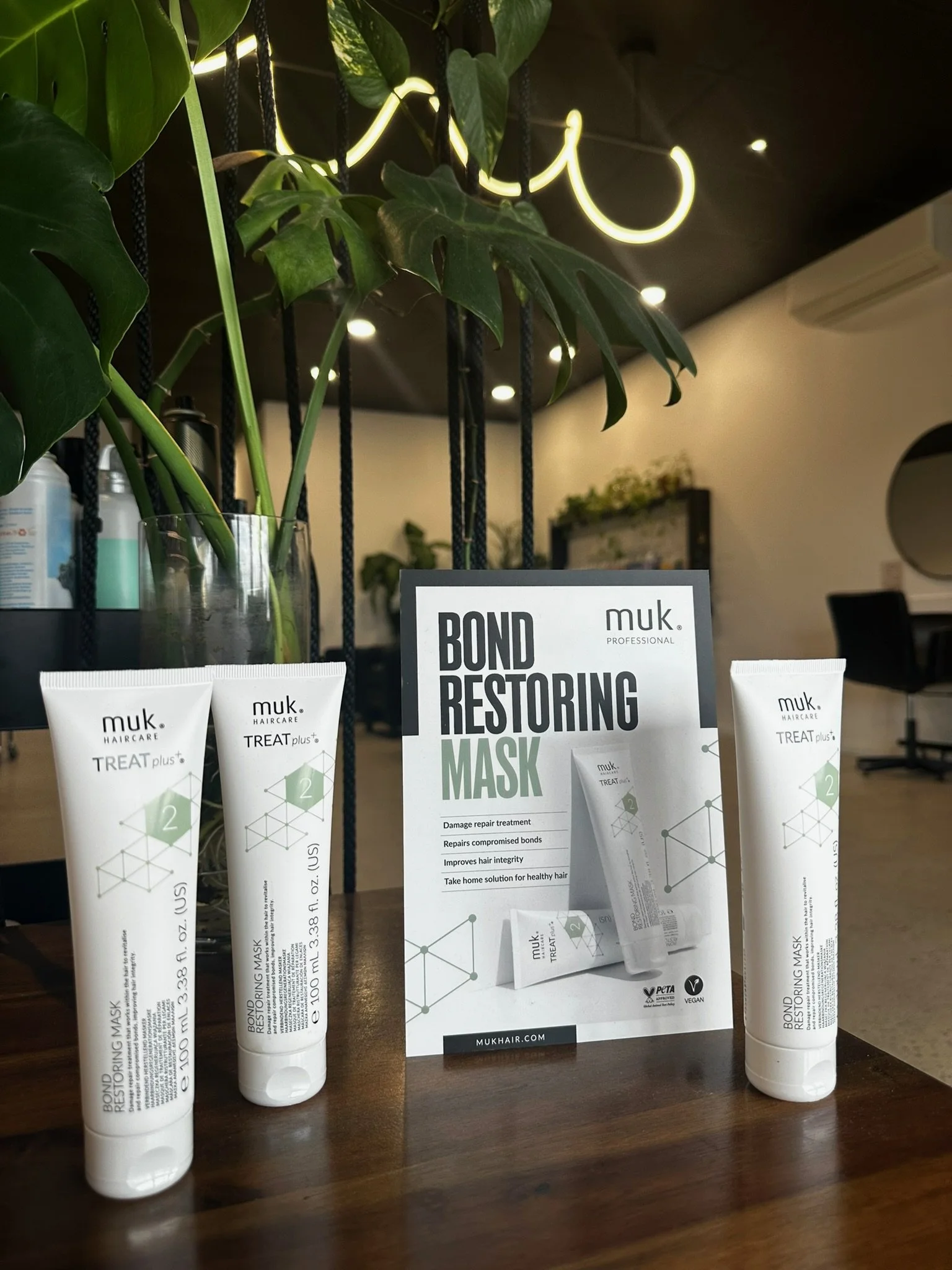 Bond hair treatment at Salt Hair and Body Hamilton Hill